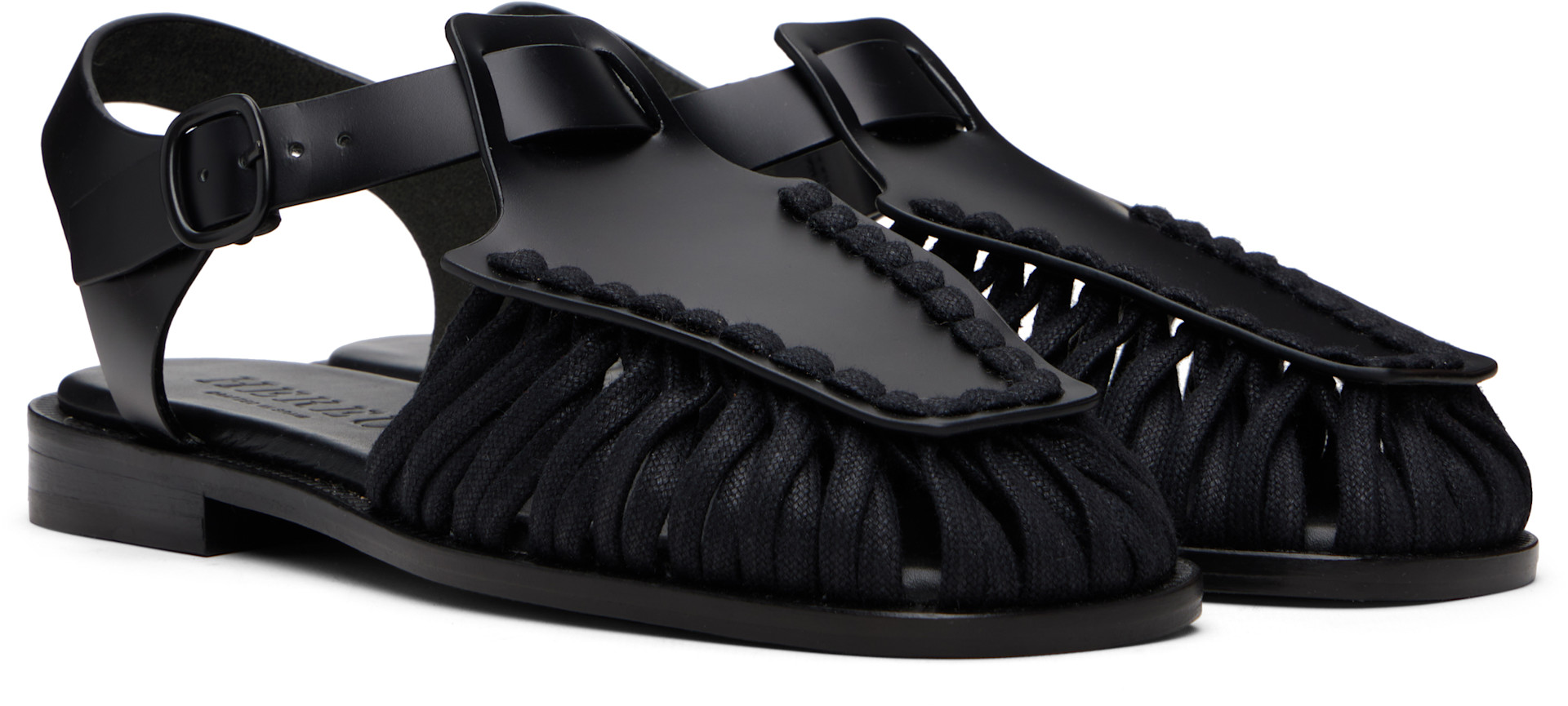 HEREU - Sandales Alaro noires