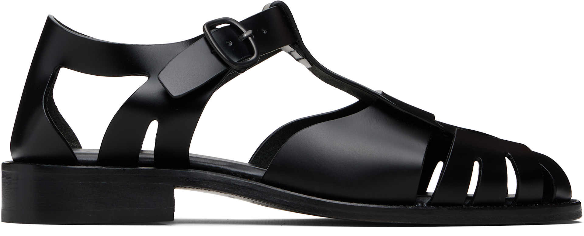 HEREU - Black Pesca Sandals