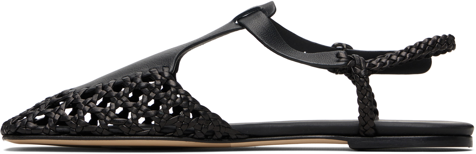 HEREU - Black Reixa Sandals