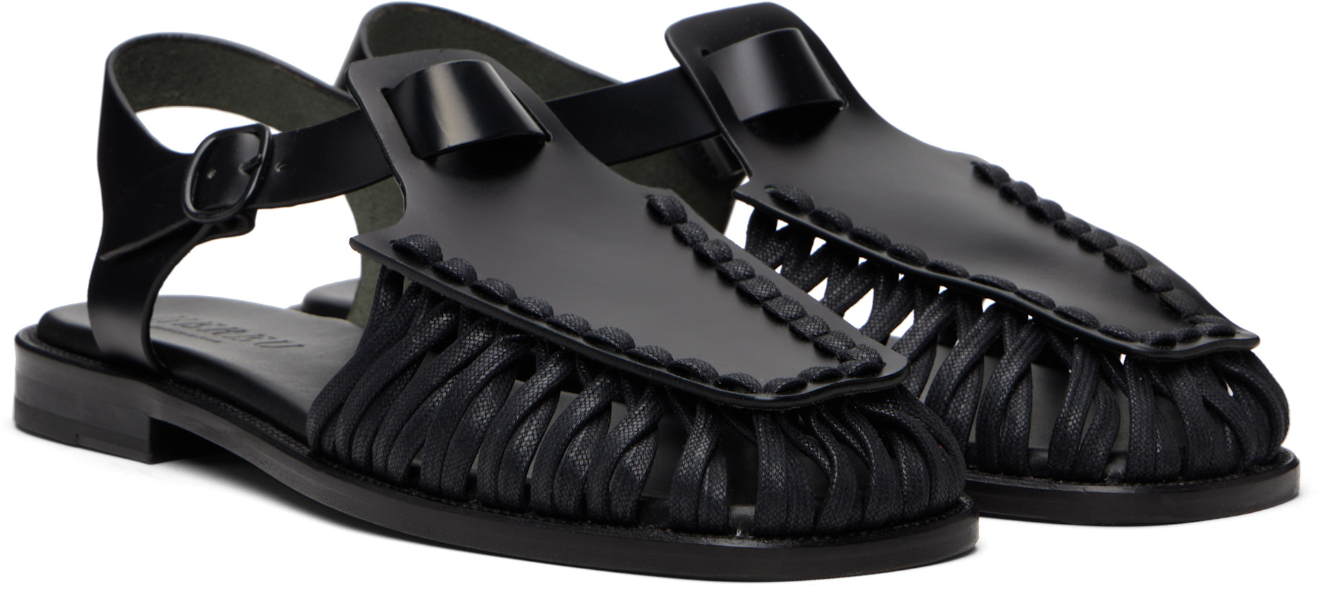 HEREU - Sandales Alaro noires