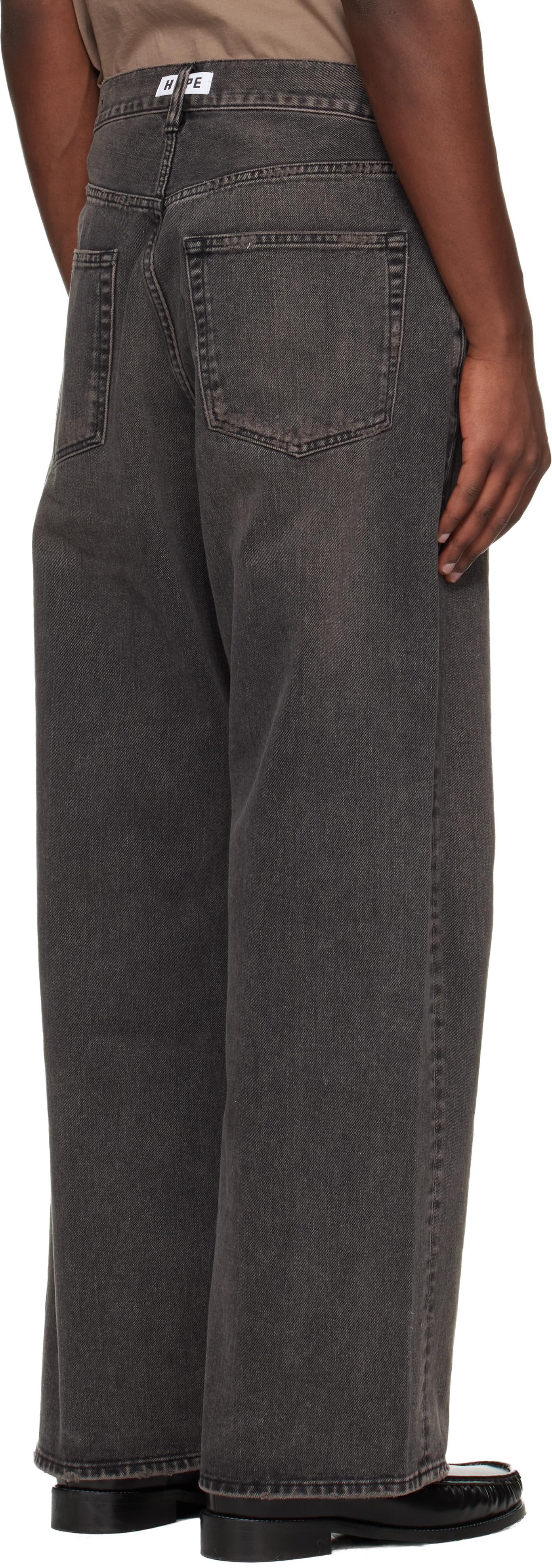 HOPE - Black Loose-Fit Jeans