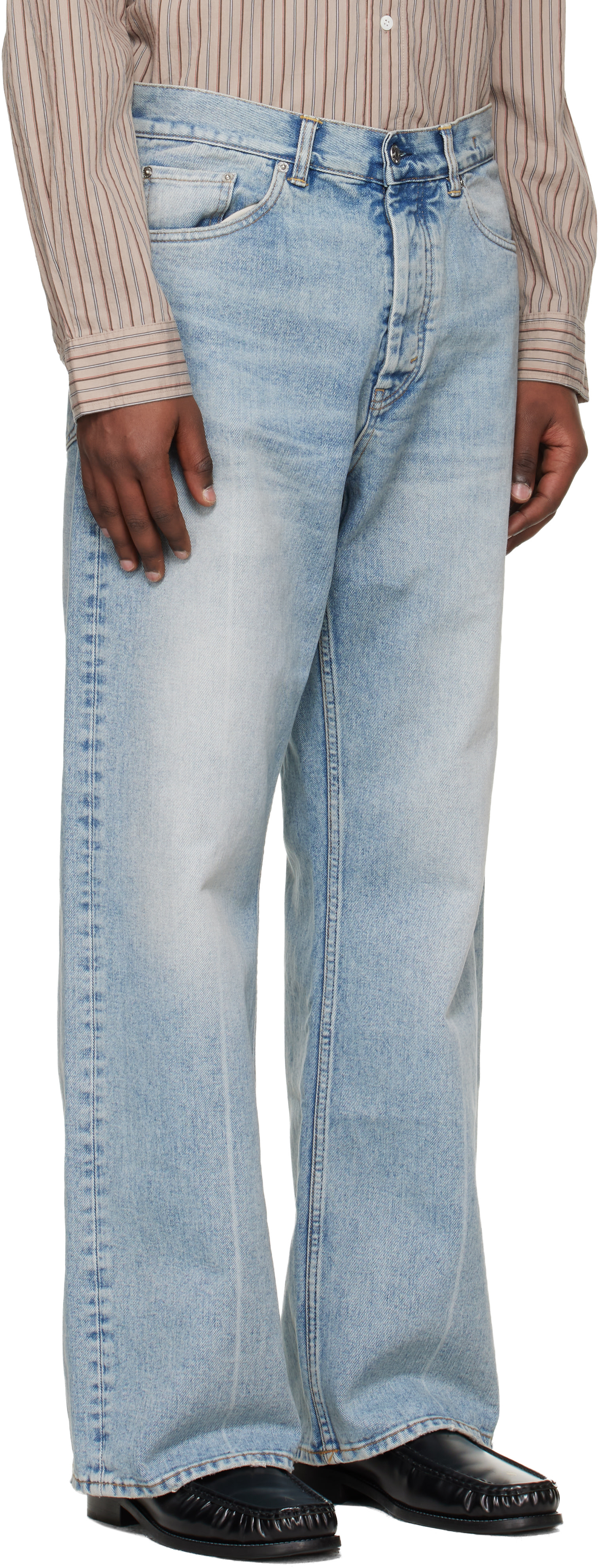 HOPE - Blue Loose-Fit Jeans