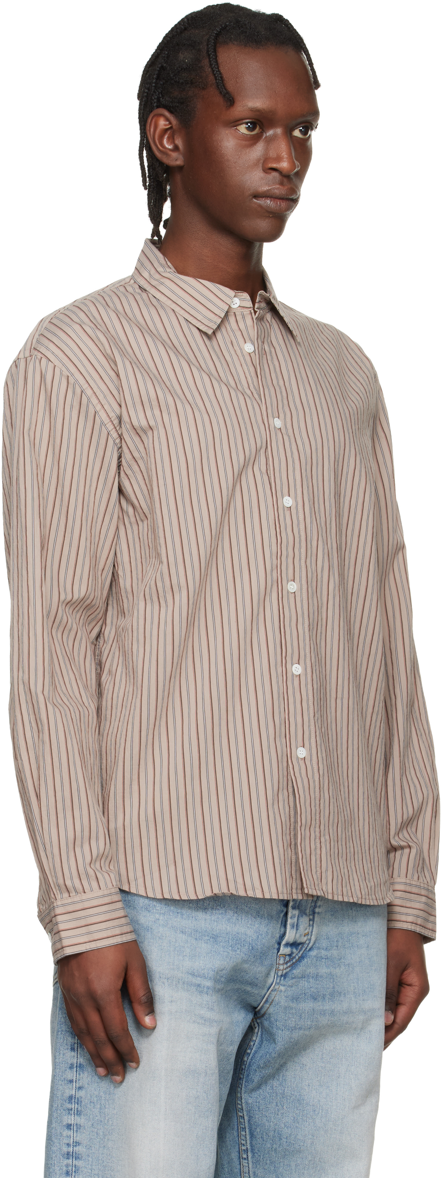 HOPE - Brown Relaxed Shirt