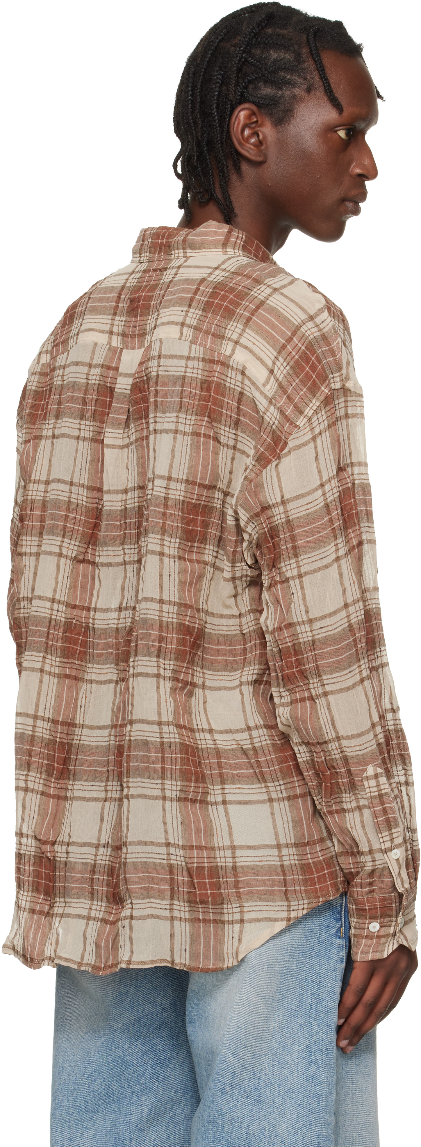 HOPE - Chemise ample brune