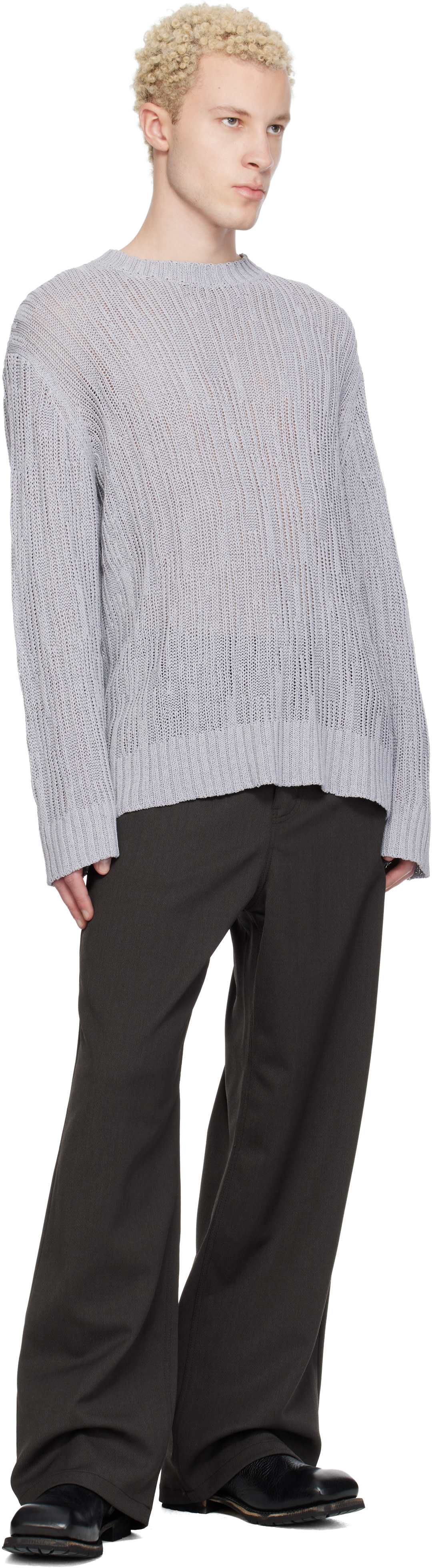 HOPE - Gray Twig Sweater