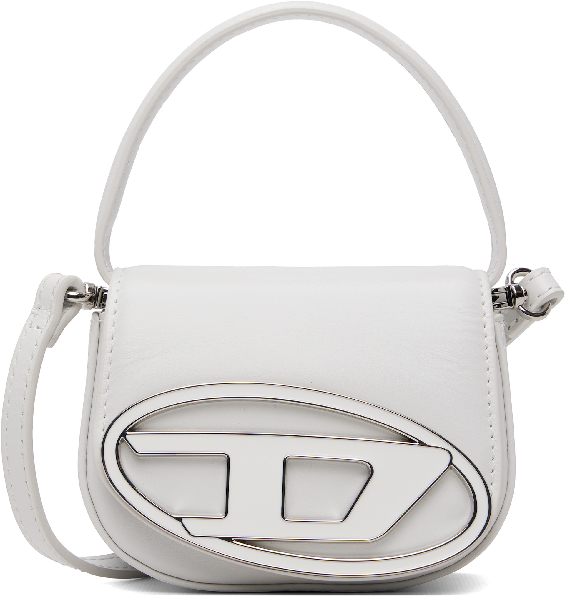 Diesel - Mini sac blanc à logo 1DR