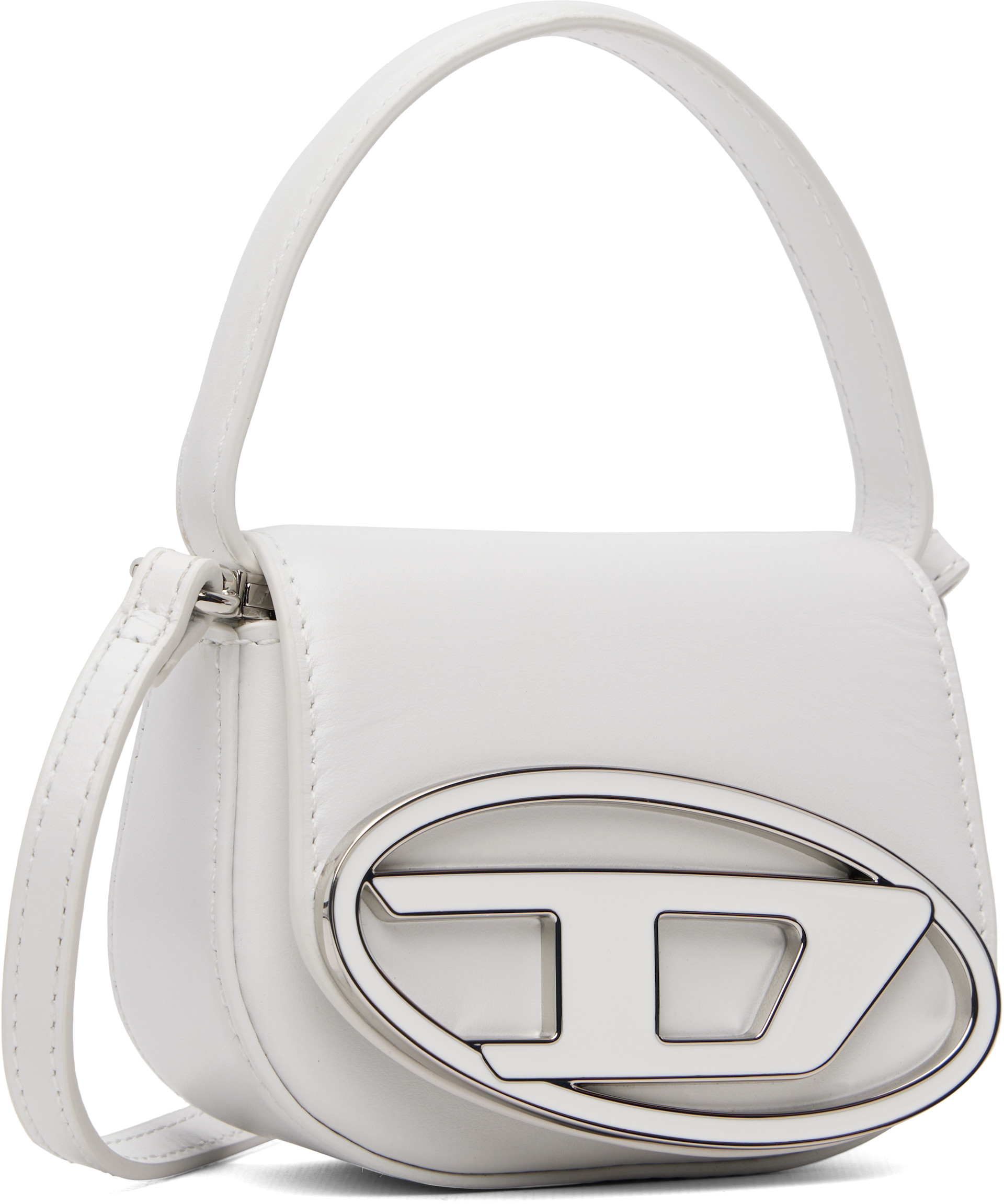 Diesel - Mini sac blanc à logo 1DR