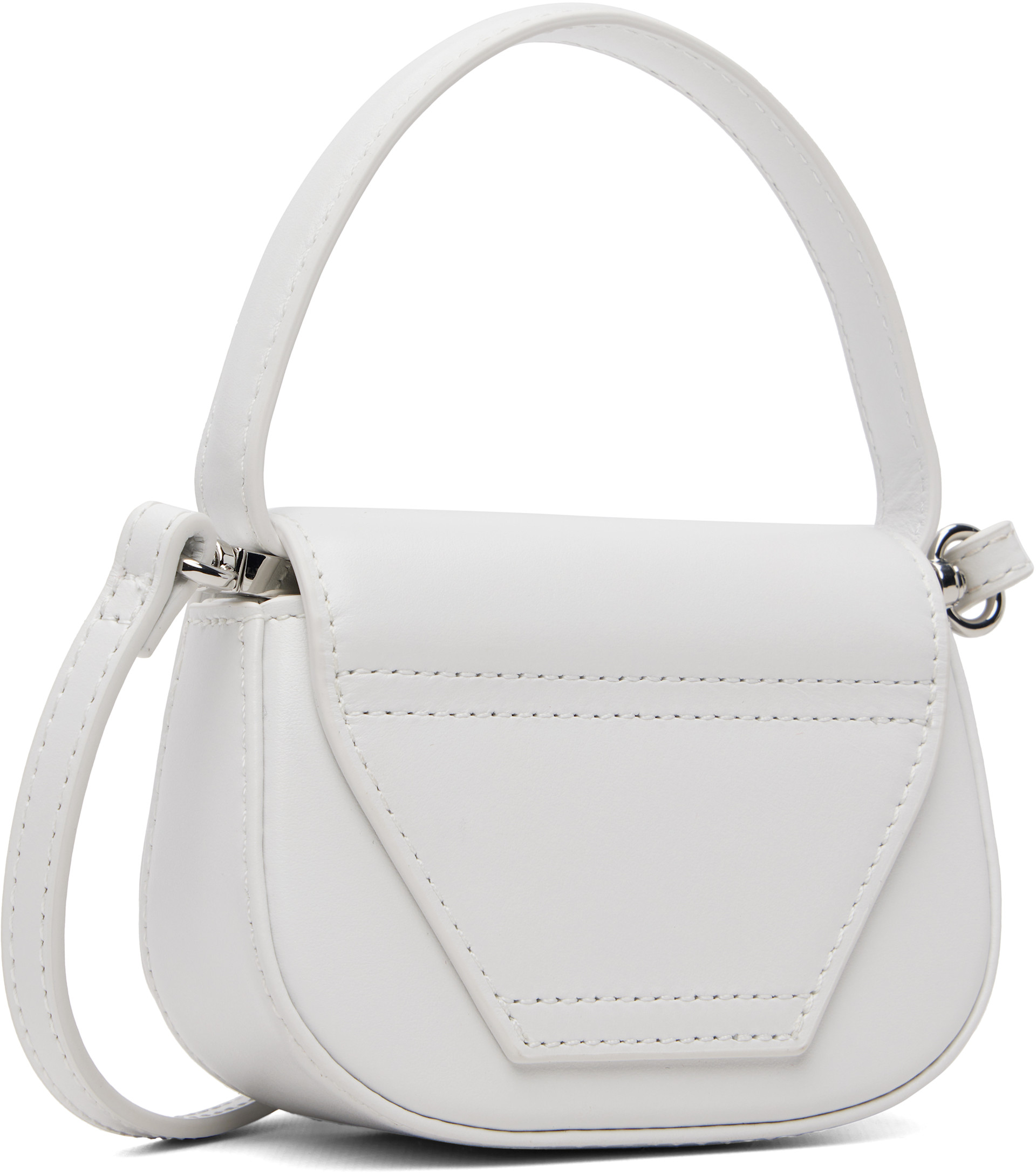 Diesel - Mini sac blanc à logo 1DR