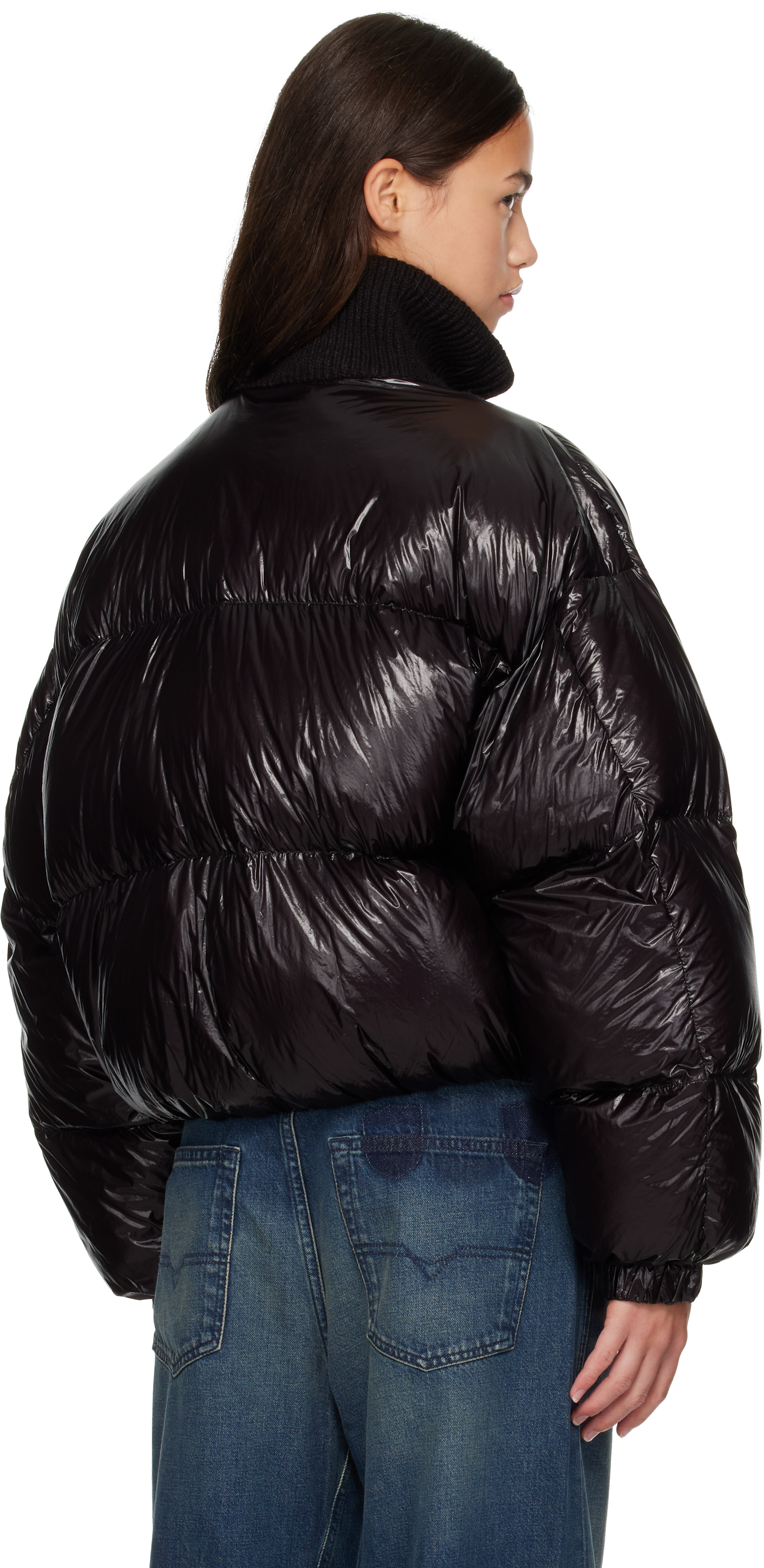 Diesel - Black Puffer Down Jacket