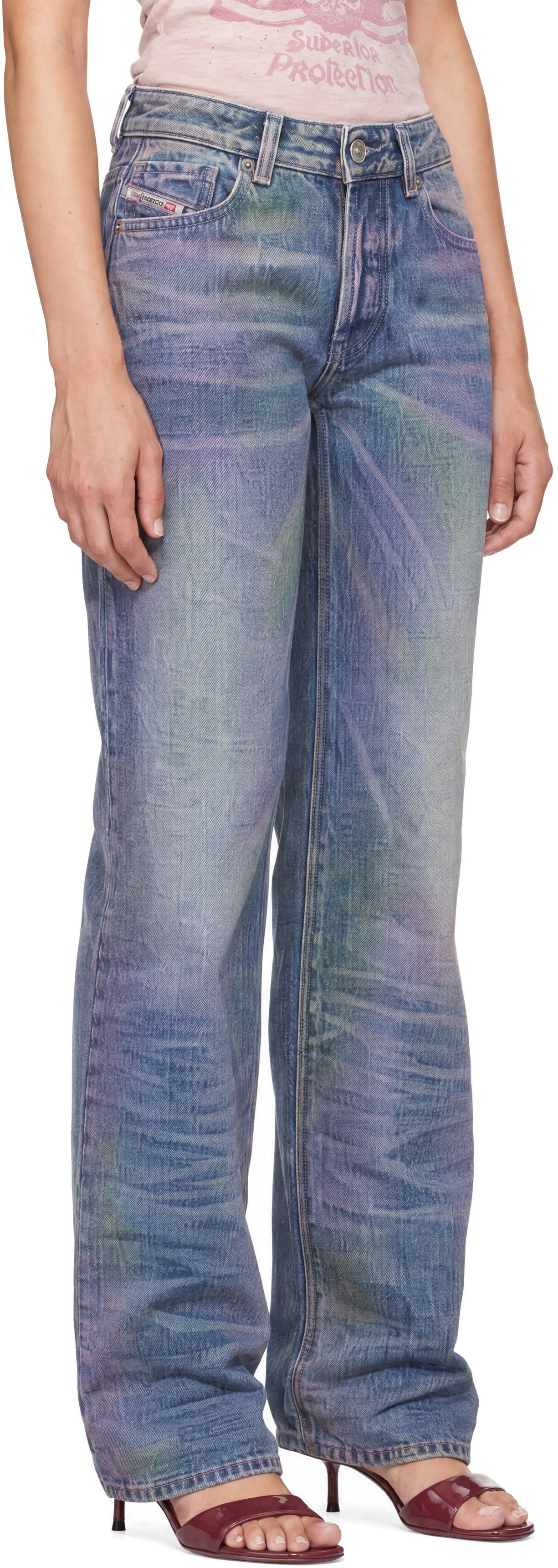 Diesel - Blue Regular D-Lie Jeans