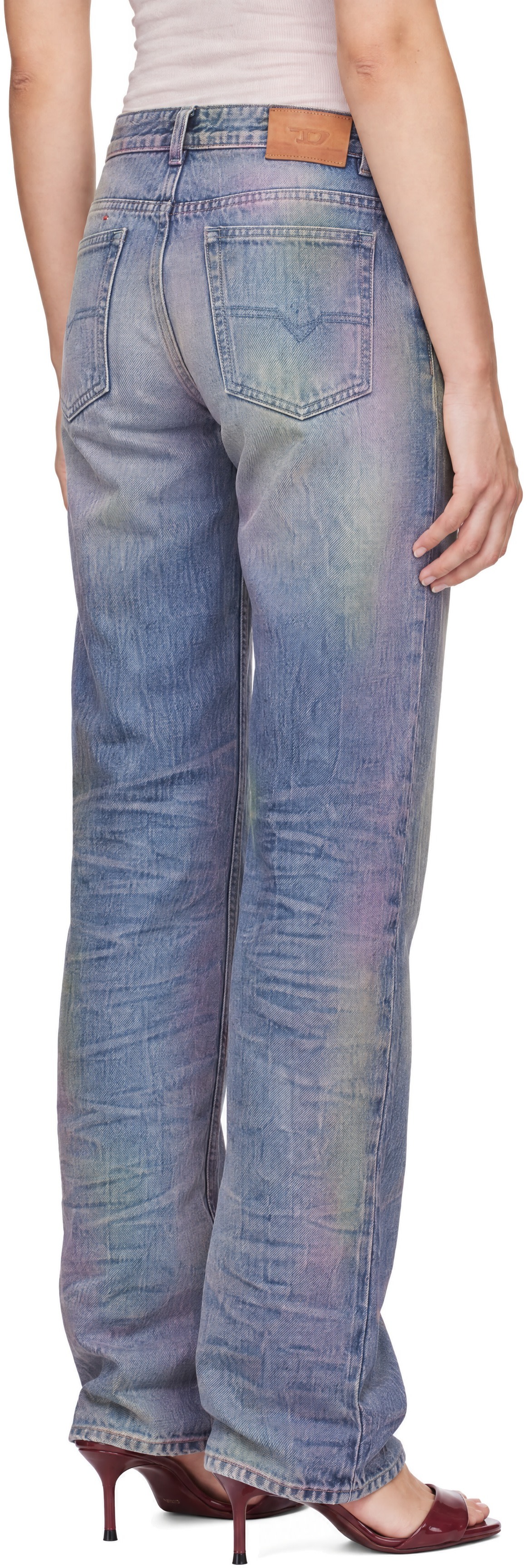 Diesel - Blue Regular D-Lie Jeans