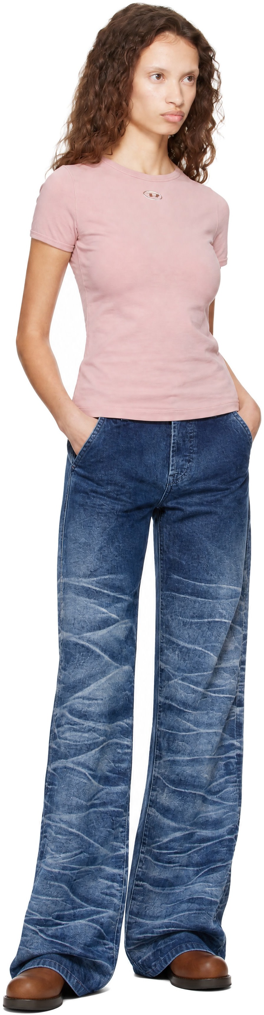 Diesel - Blue Regular D-Lie Jeans