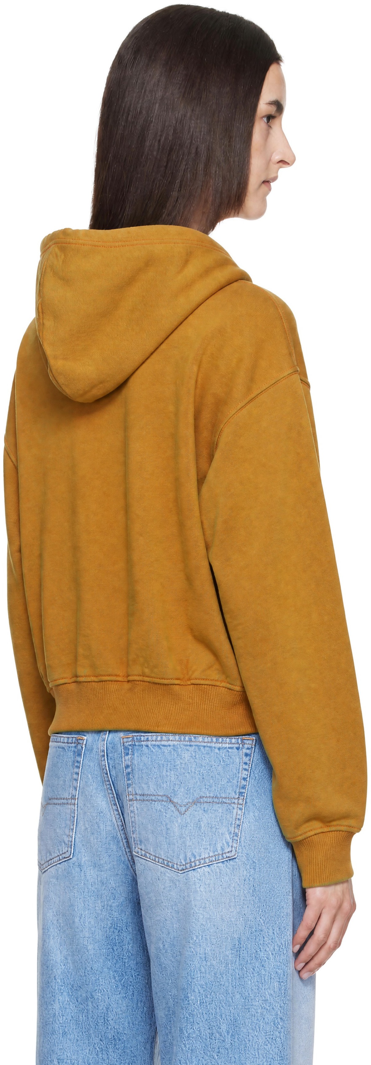 Diesel - Pull à capuche F-Bind orange