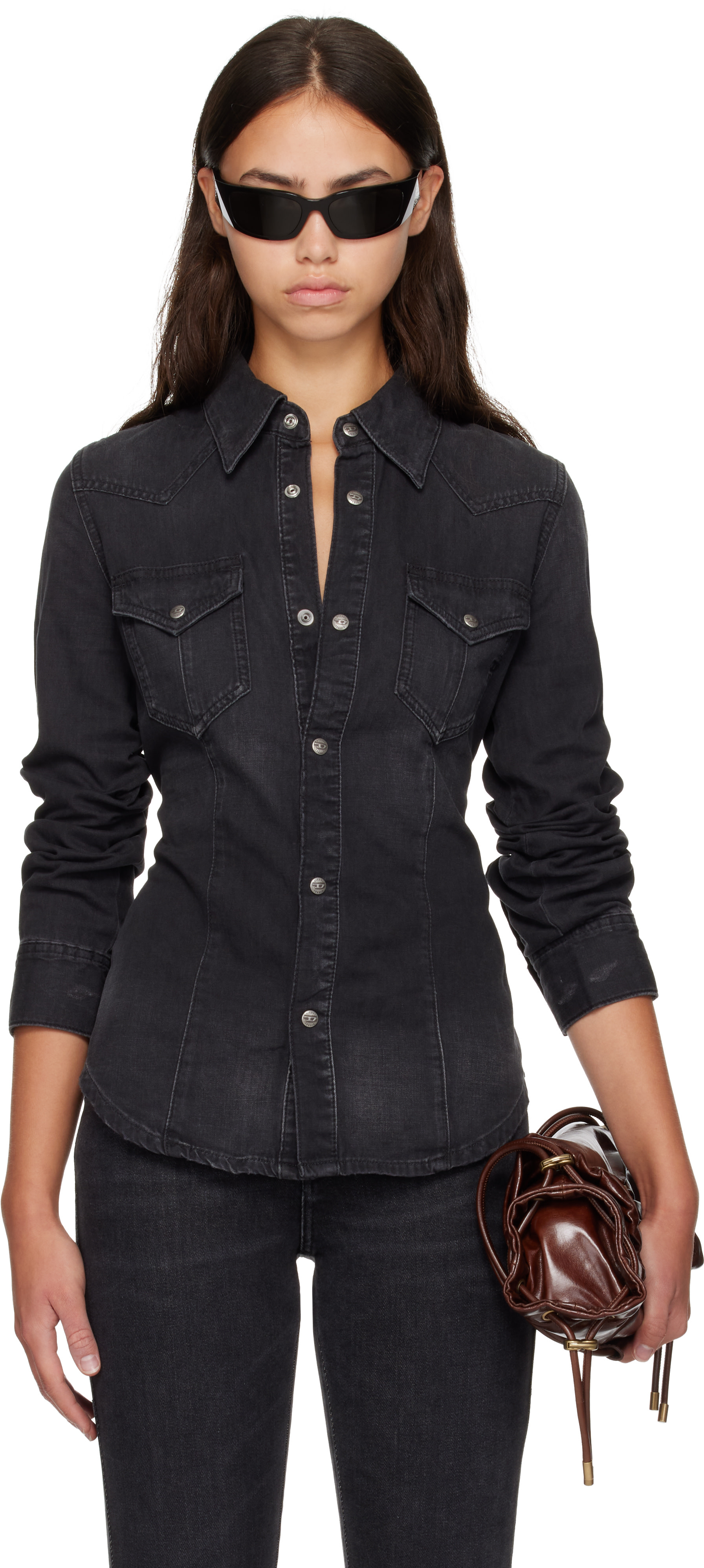 Diesel - Chemise De-Waves noire