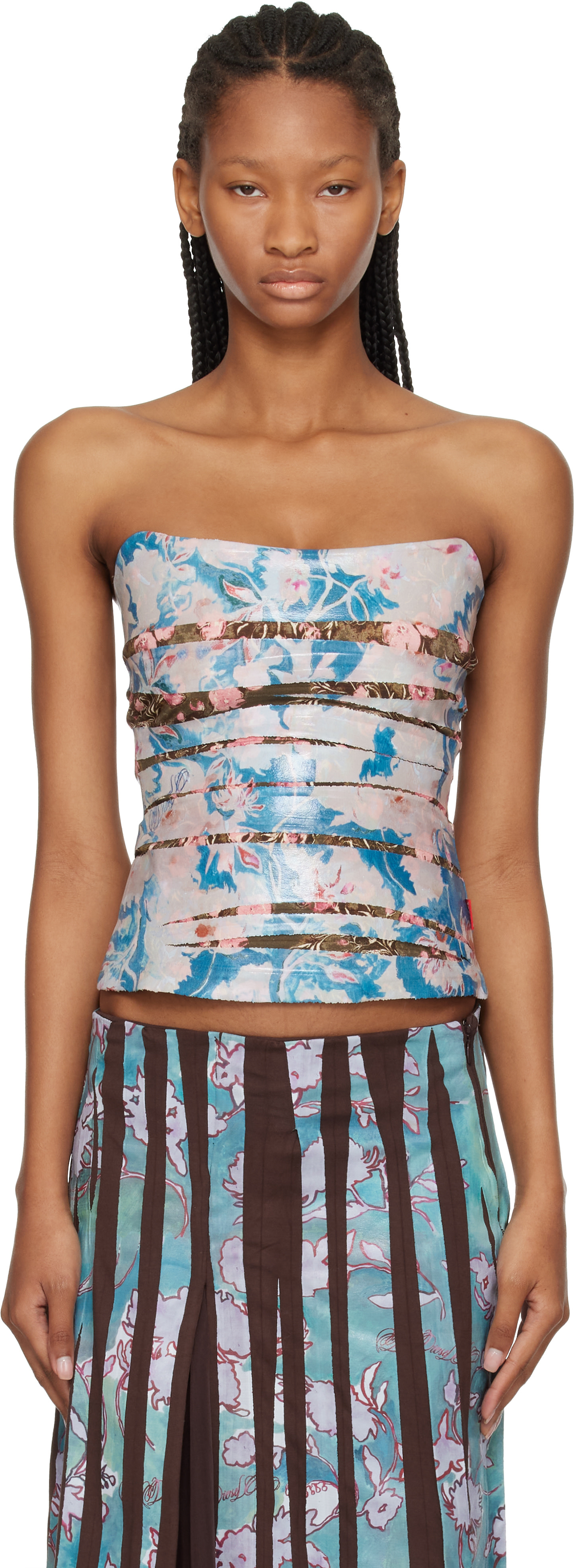 Diesel - Haut Laxe bleu et rose