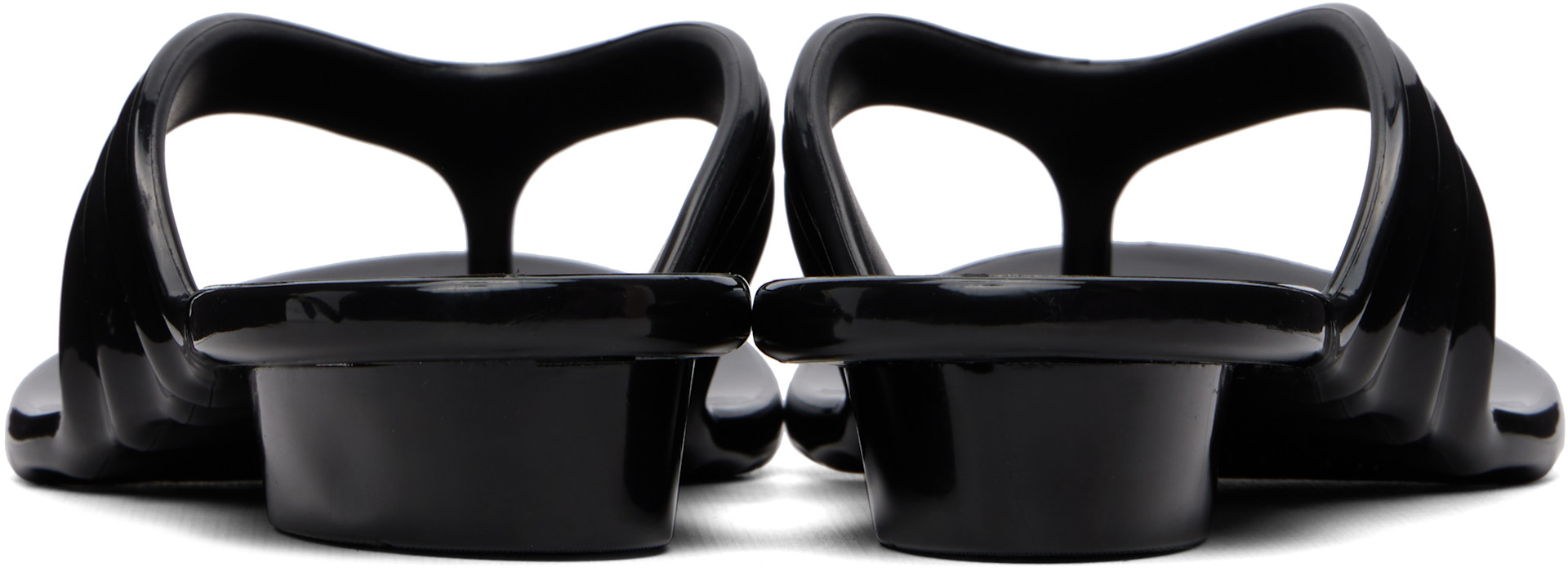 Diesel: ブラック Melissaエディション Quantum トングサンダル