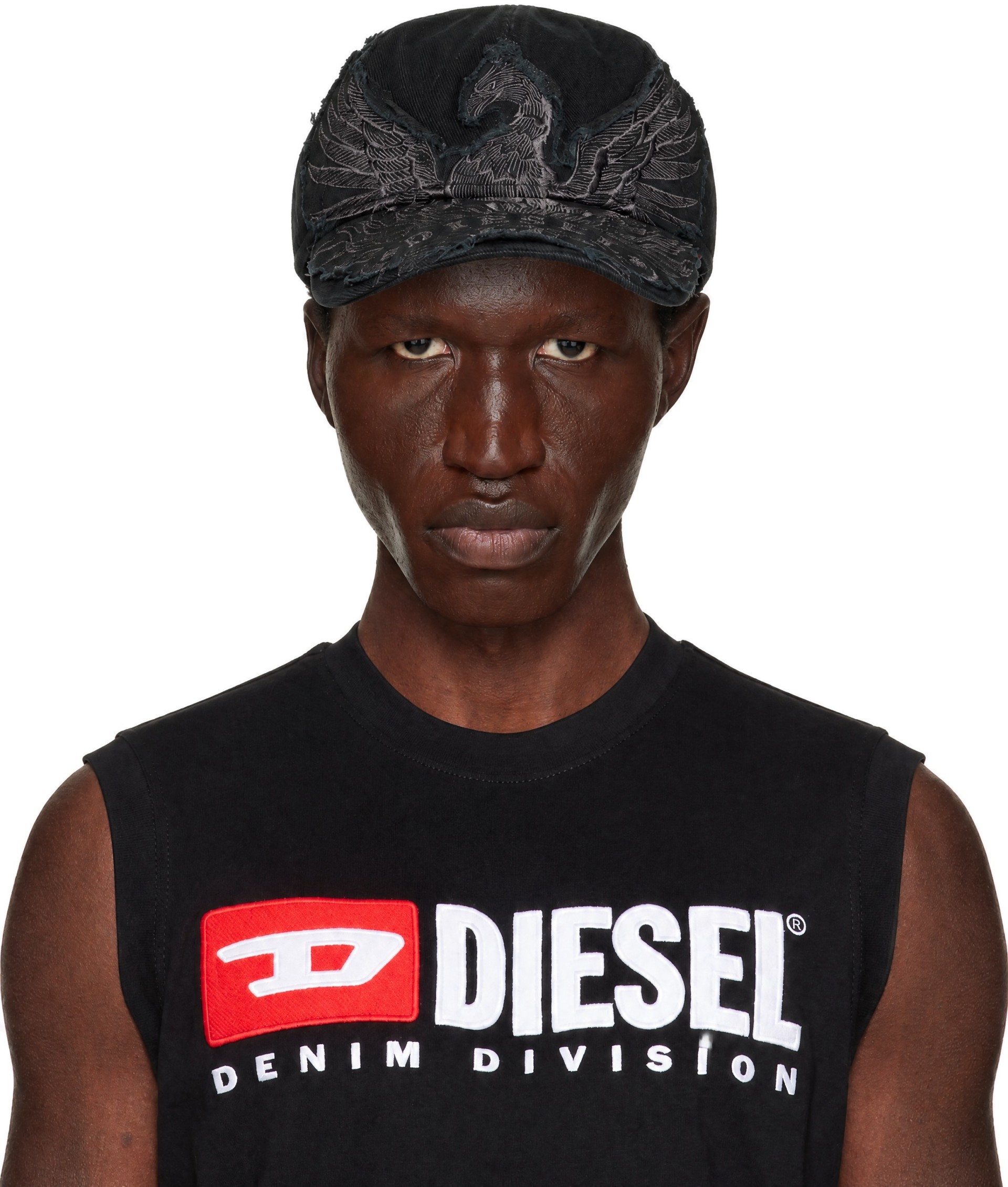 Diesel - Black Phoenix Embroidery Baseball Cap