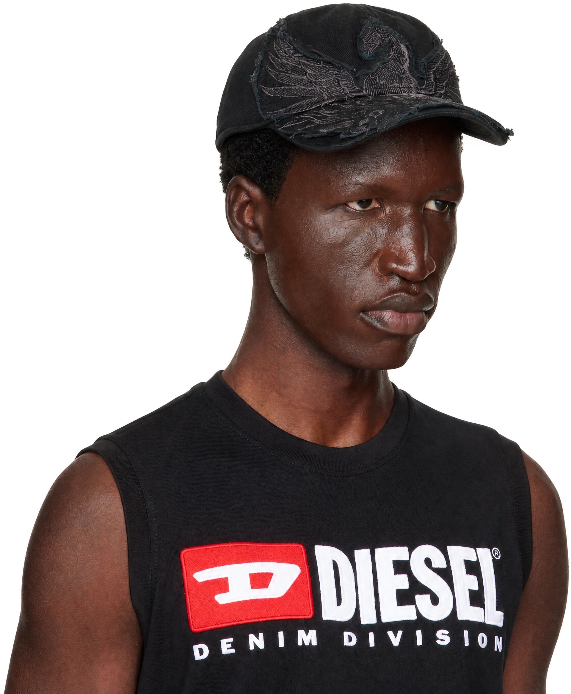 Diesel - Black Phoenix Embroidery Baseball Cap