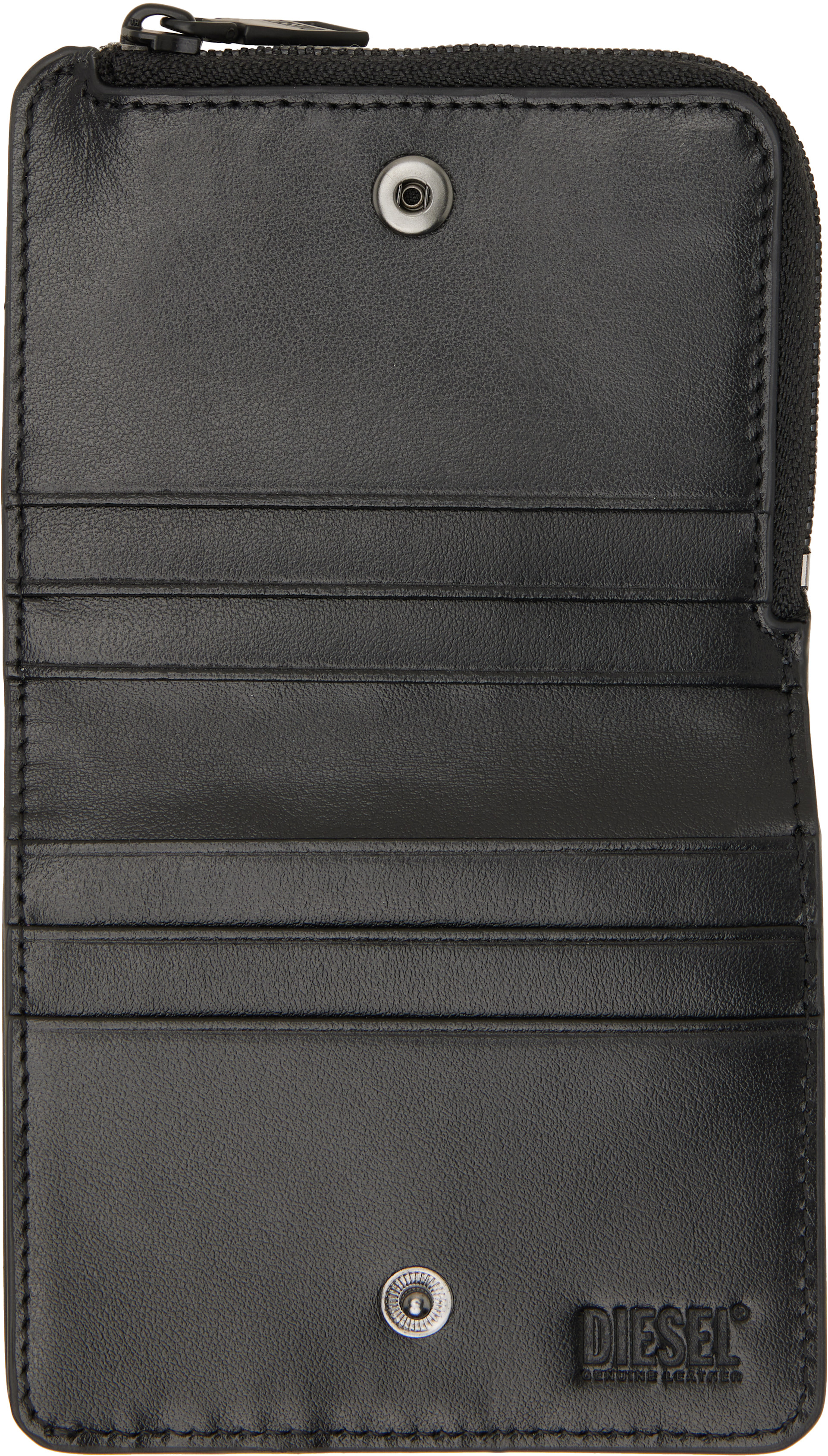 Diesel - ブラック Holi-d Bi Fold Zip L 財布