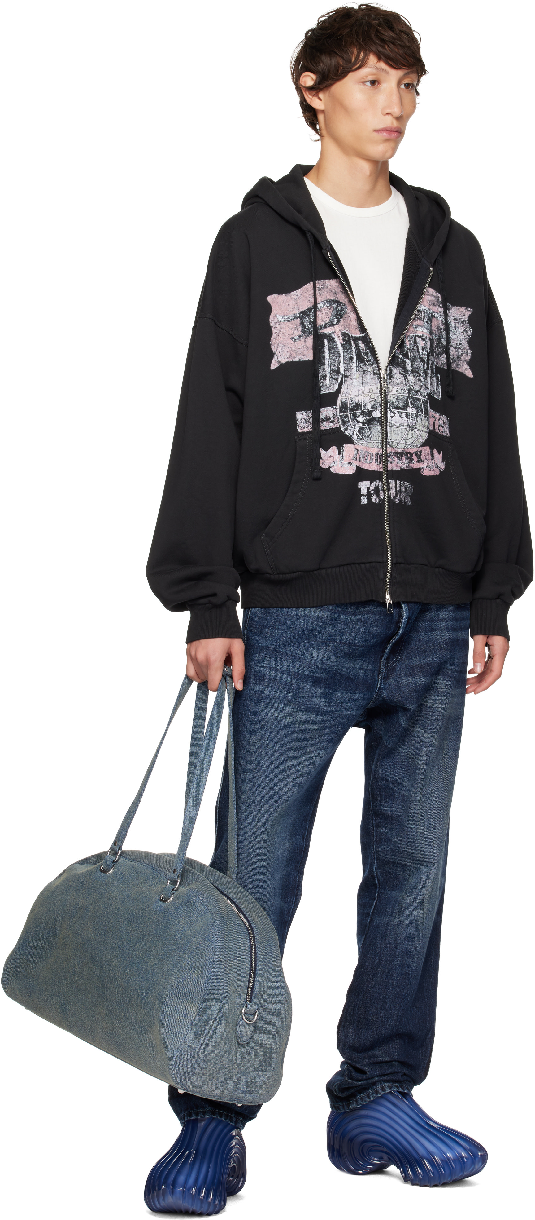 Diesel - Blue 1DR Dome-Duffle Bag