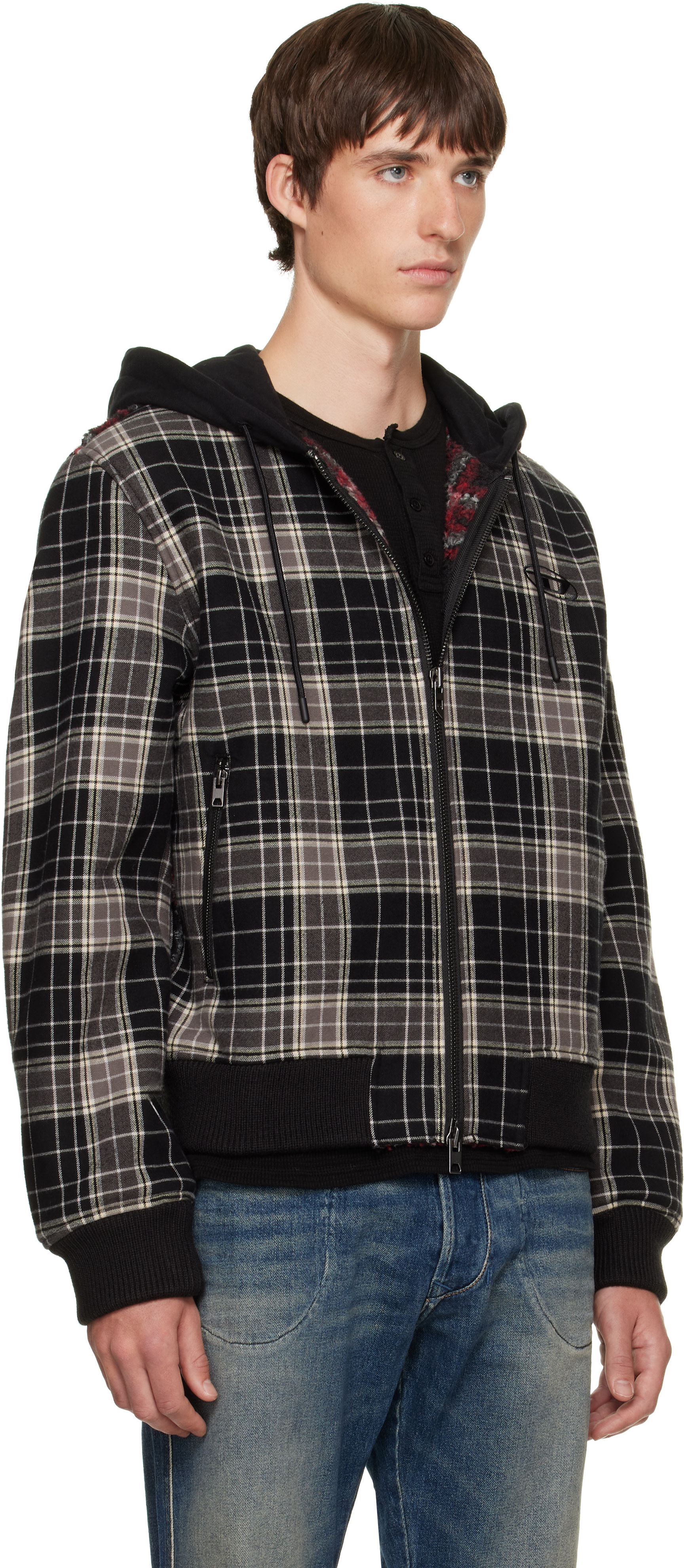 Diesel - Blouson W-Kunst noir