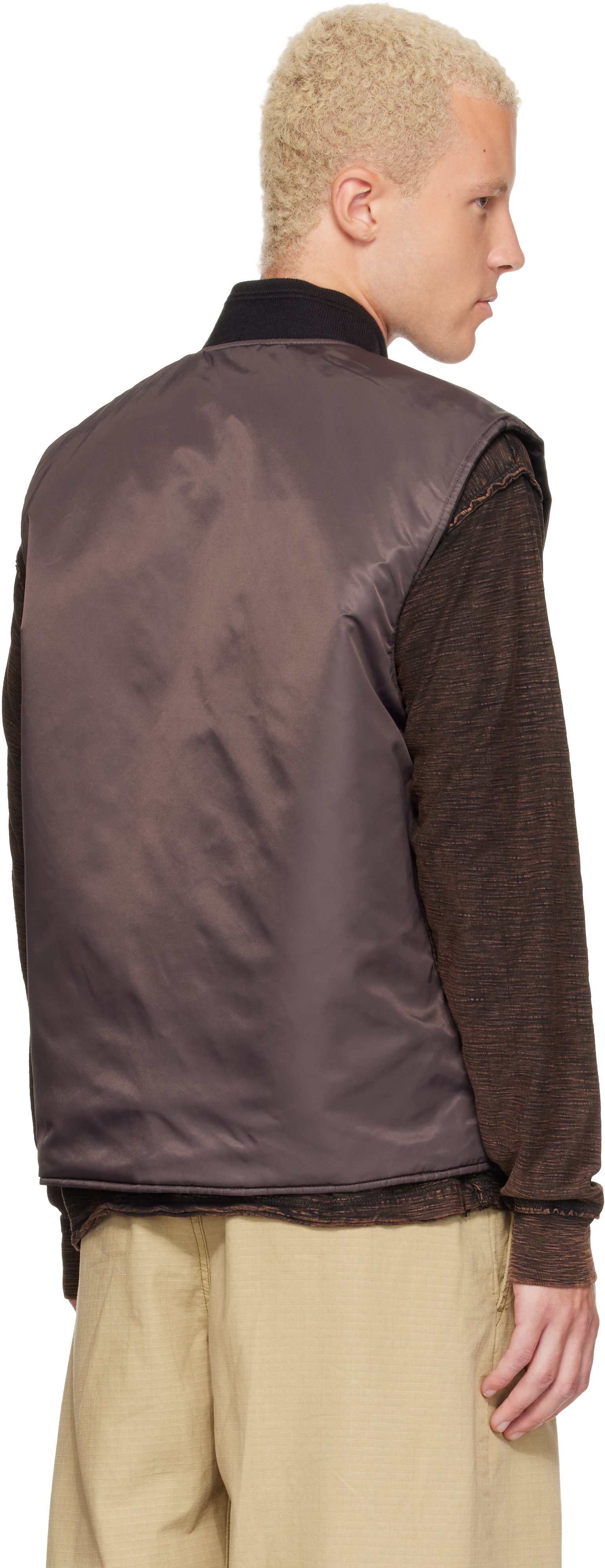 Diesel - Black W-Type-D1 Reversible Vest