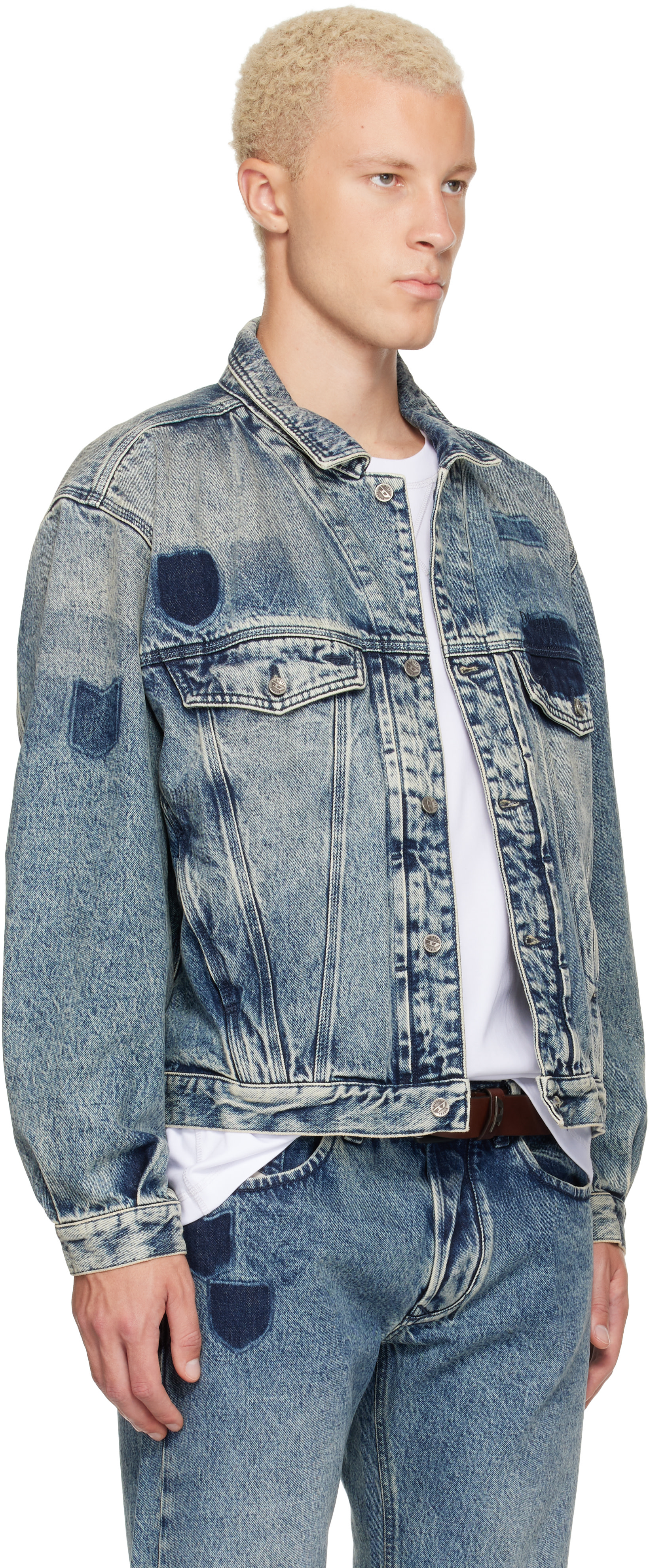 Diesel - Blue D-Denver-S2 Denim Jacket