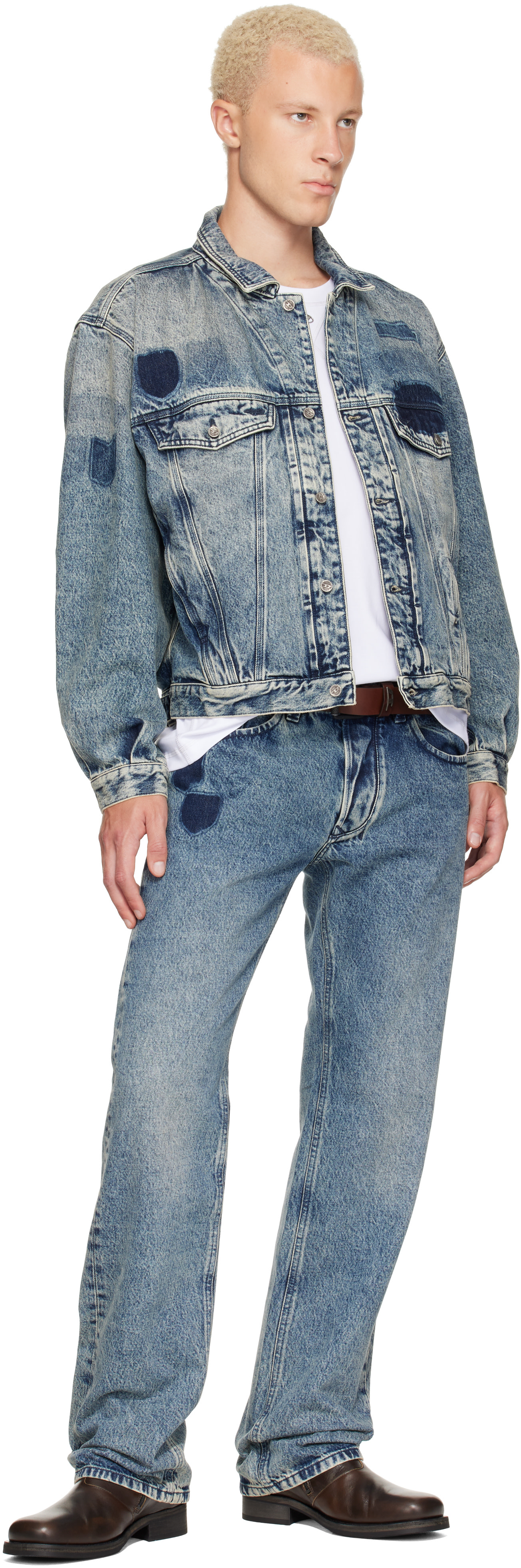Diesel - Blue D-Denver-S2 Denim Jacket