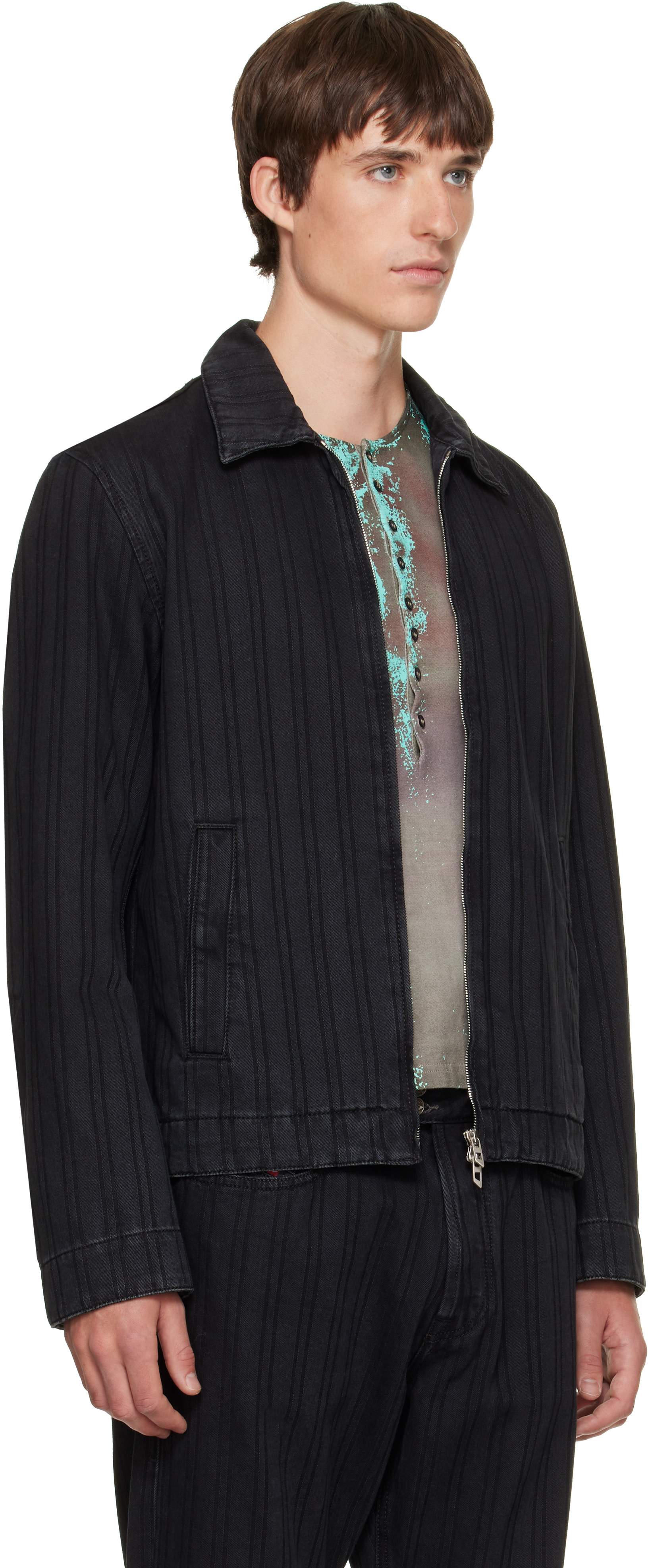 Diesel - Black D-Rohe Denim Jacket