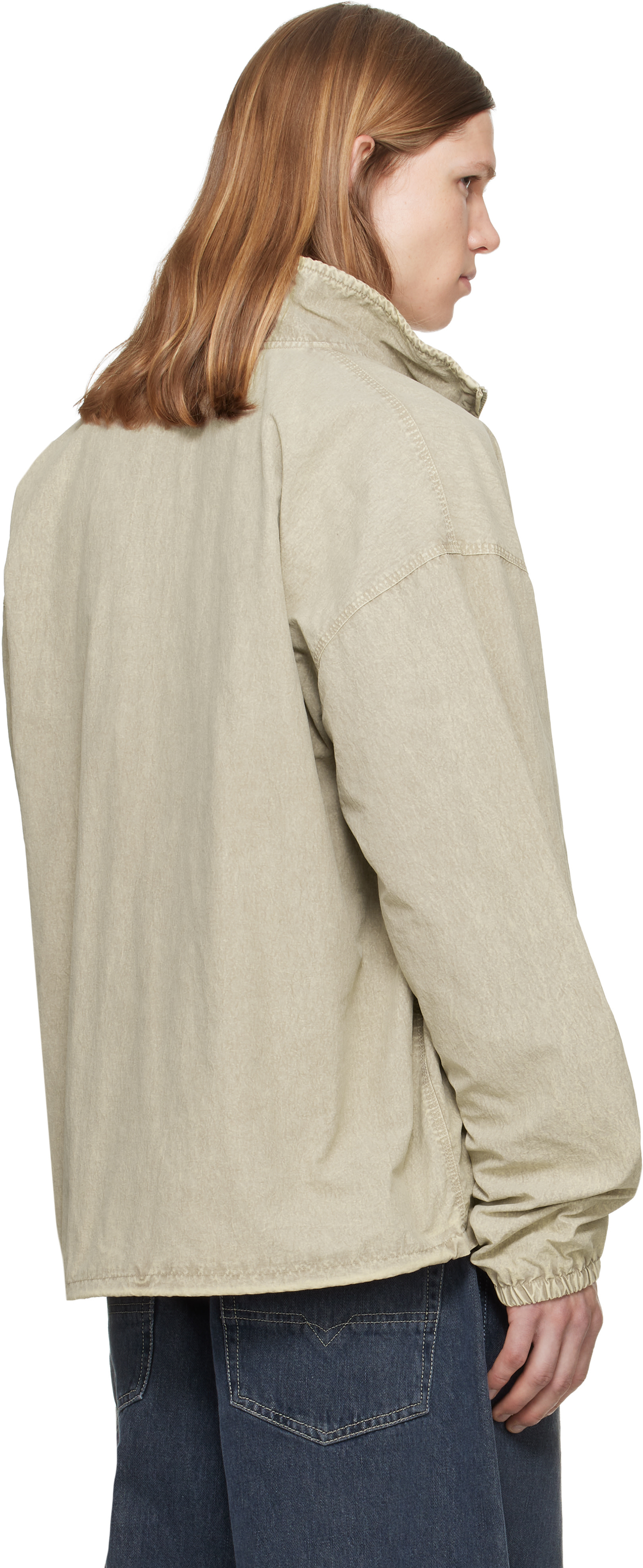 Diesel - Beige Treated Taslan Jacket