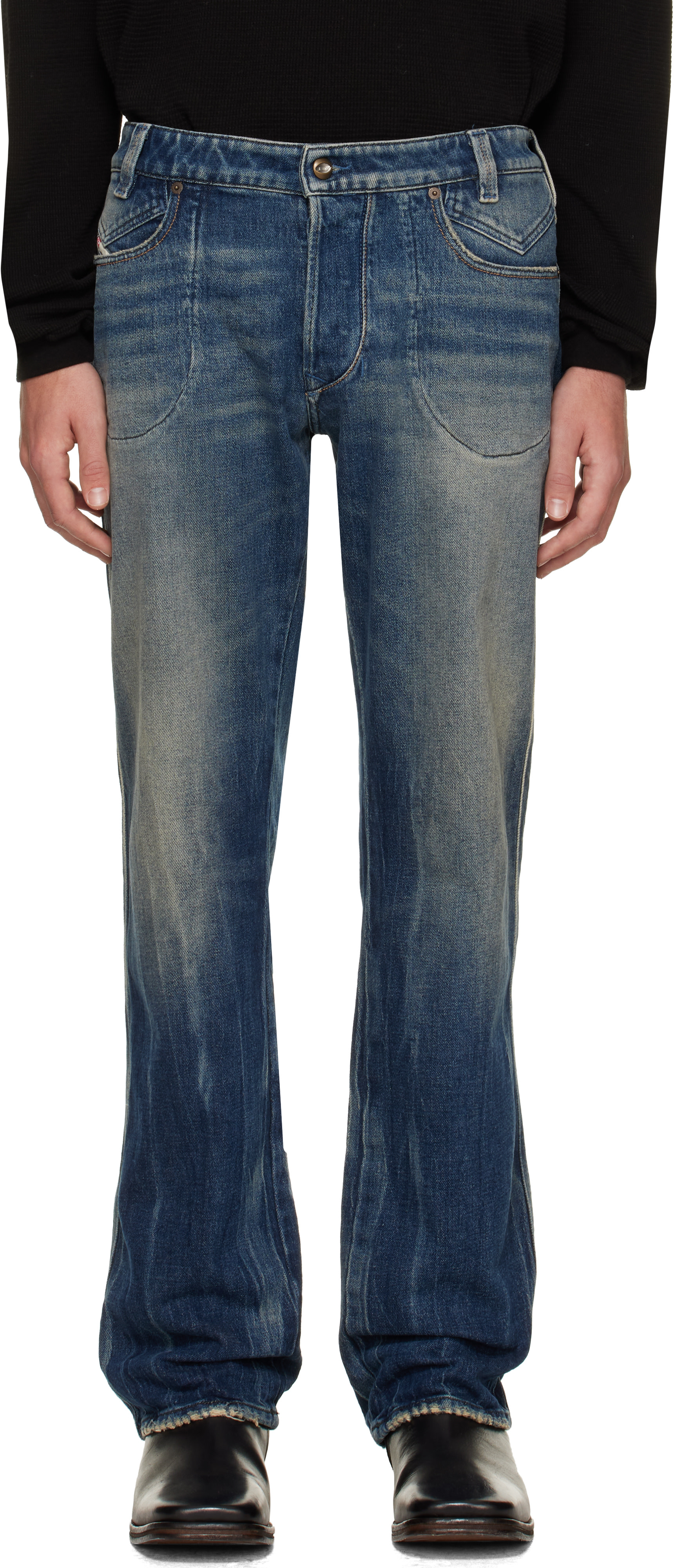 Diesel - Blue 1985 Larkee-Arc Jeans