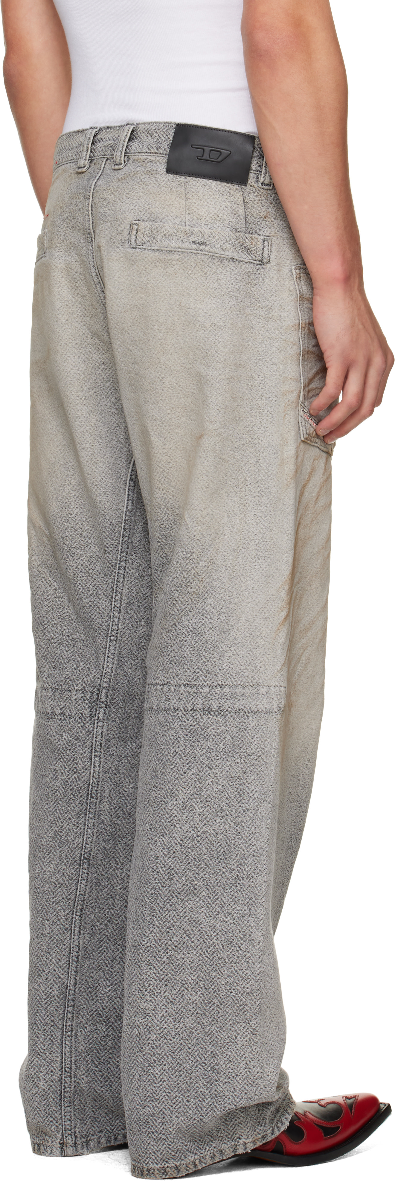 Diesel - Gray D-Zeta Jeans