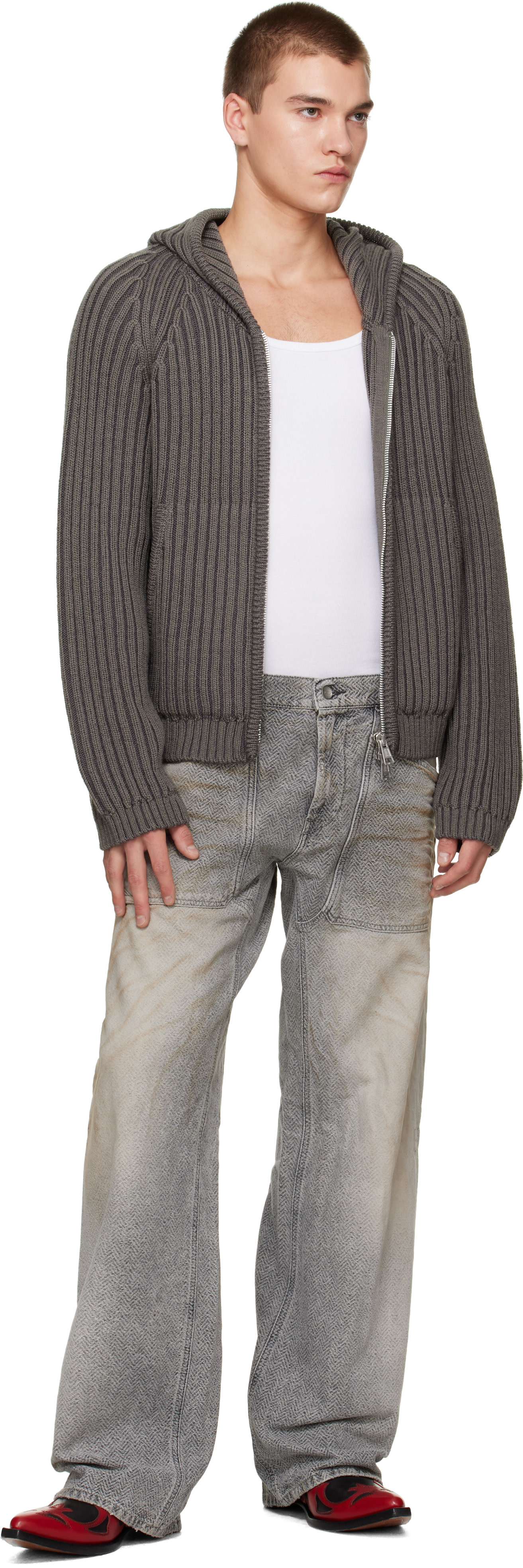 Diesel - Gray D-Zeta Jeans