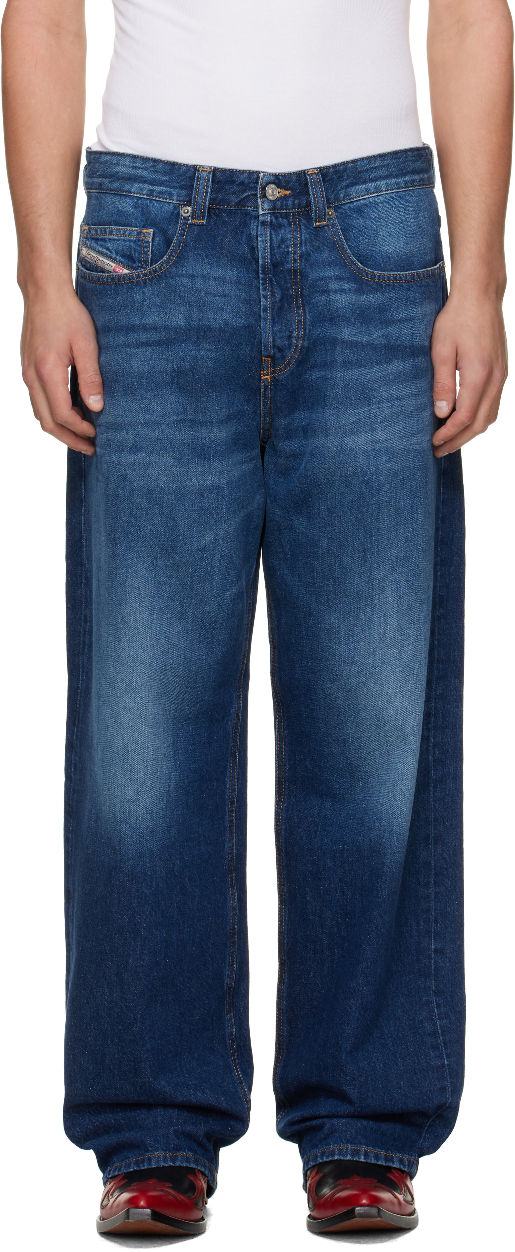 Diesel - Blue 2001 D-Macro Jeans