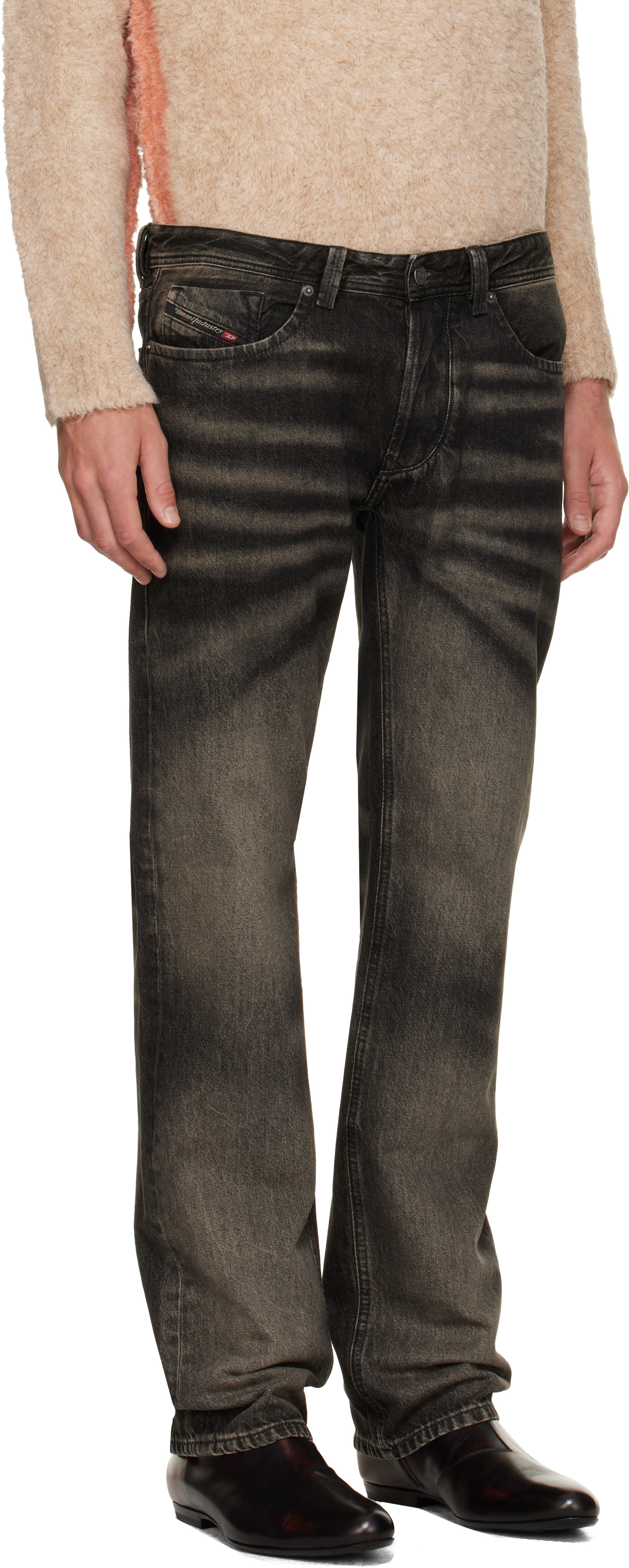 Diesel: Black 1985 Larkee-Fsj Jeans | SSENSE