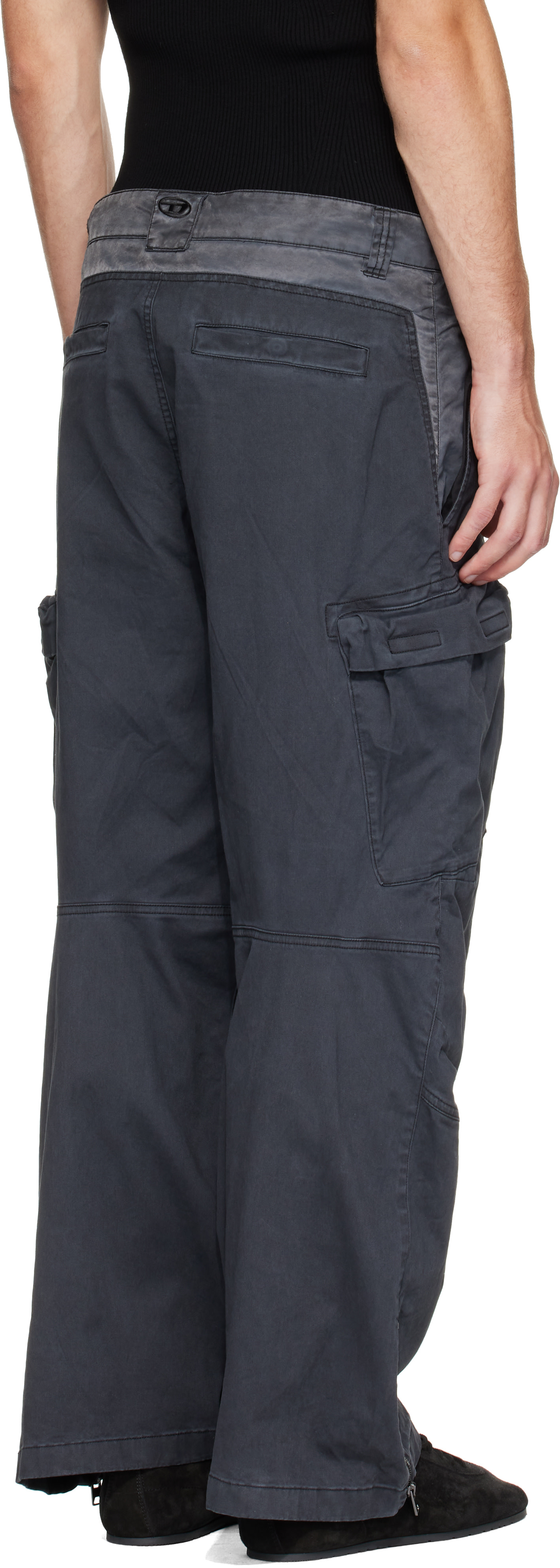 Diesel - Gray P-Dells Cargo Pants