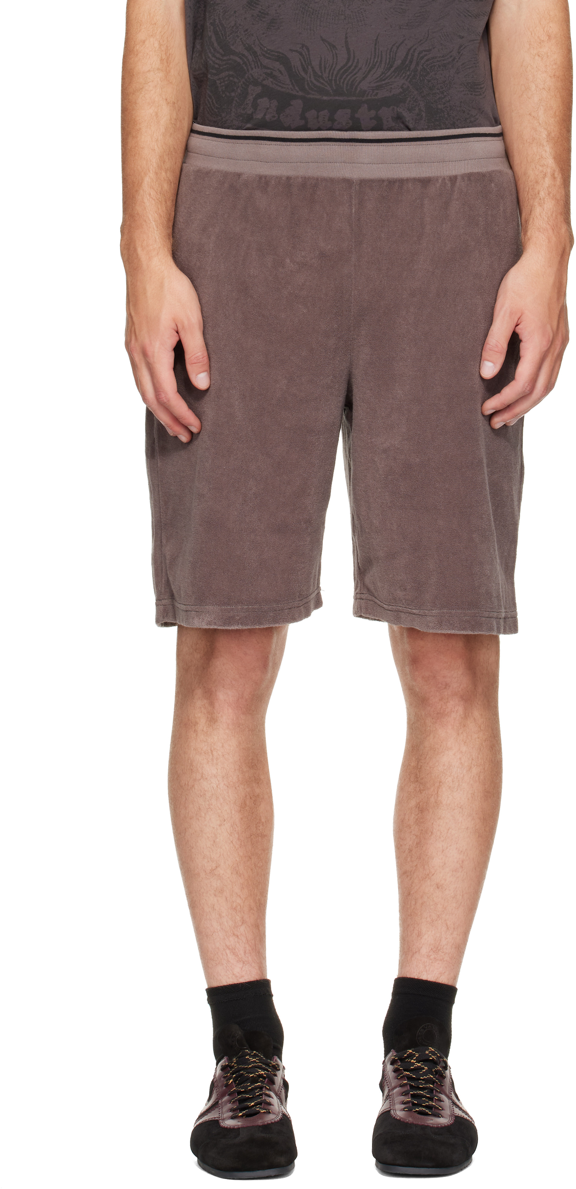 Diesel - Short P-Crew-AA2 gris