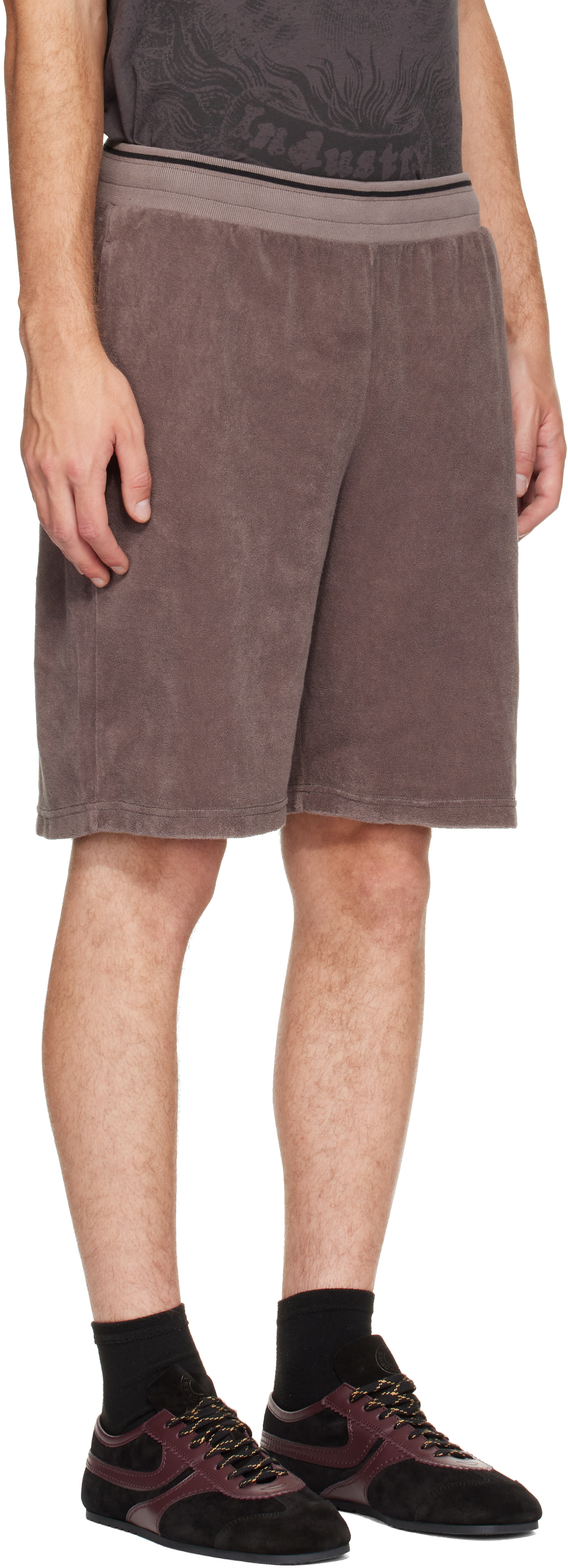 Diesel - Short P-Crew-AA2 gris