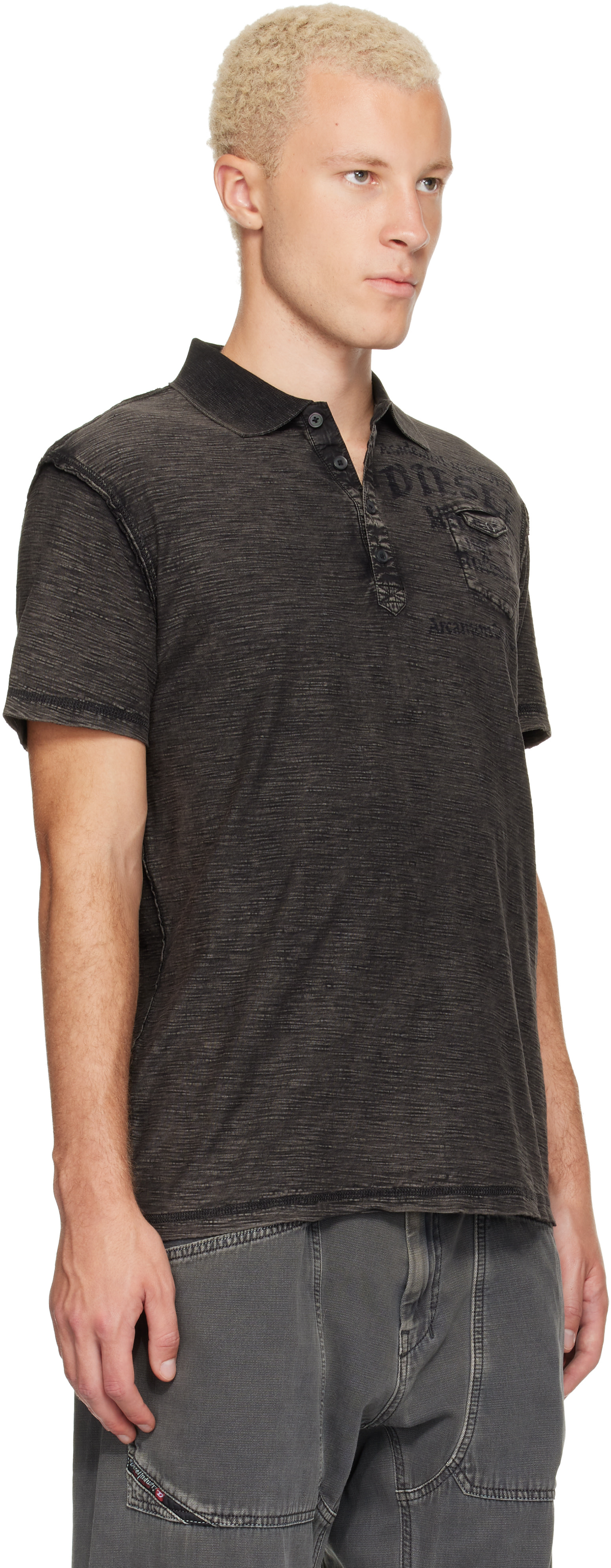 Diesel - Gray T-Ardy Polo