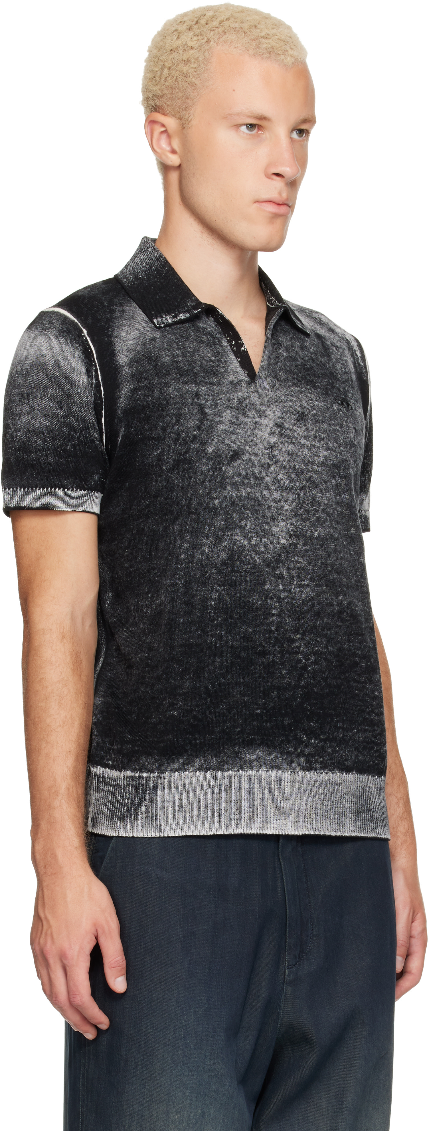 Diesel: Black K-Lawrie Polo | SSENSE