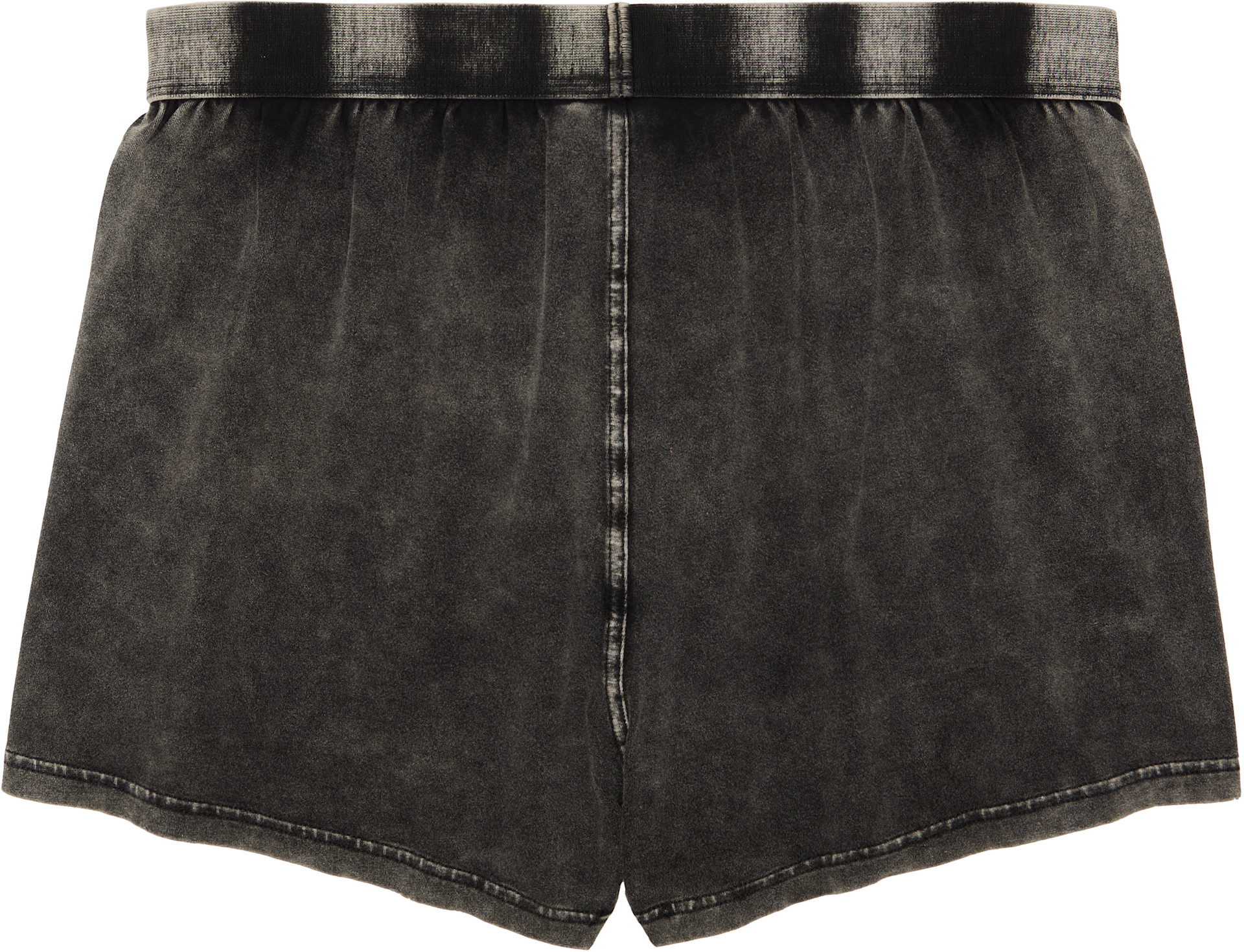 Diesel - Boxer noir à effet de denim