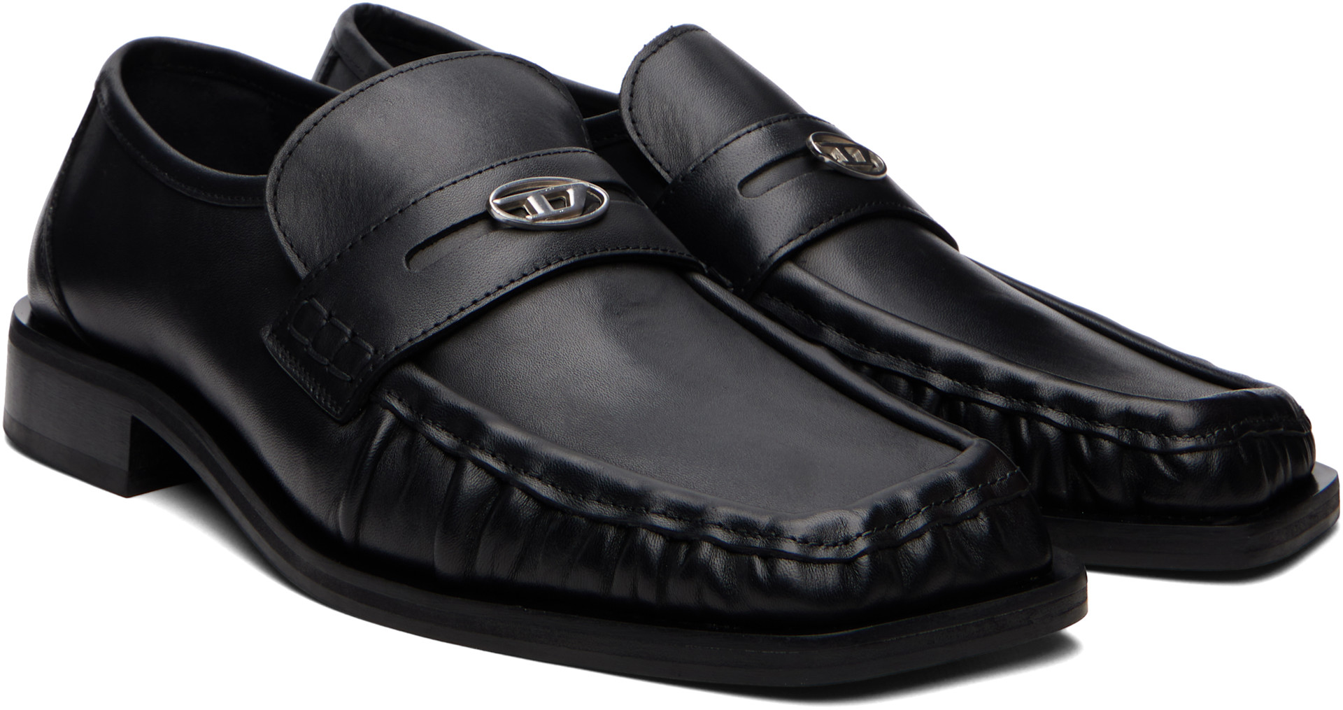 Diesel - Black D-Amber Loafers