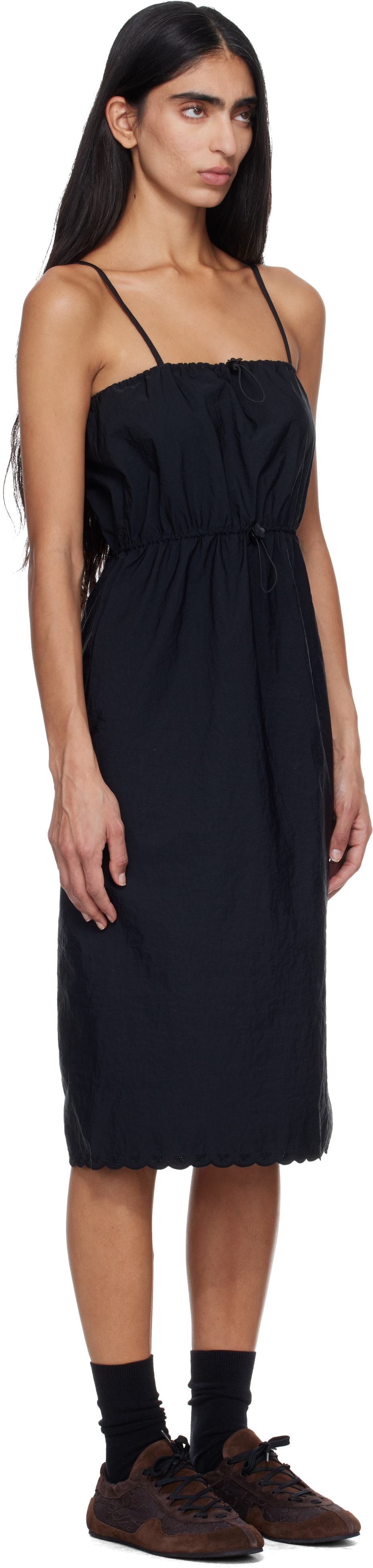 Cecilie Bahnsen - Robe midi Barr noire