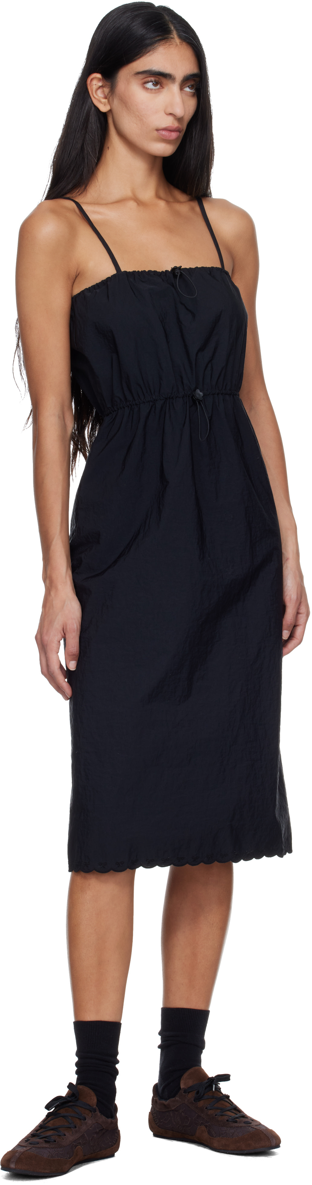 Cecilie Bahnsen - Robe midi Barr noire
