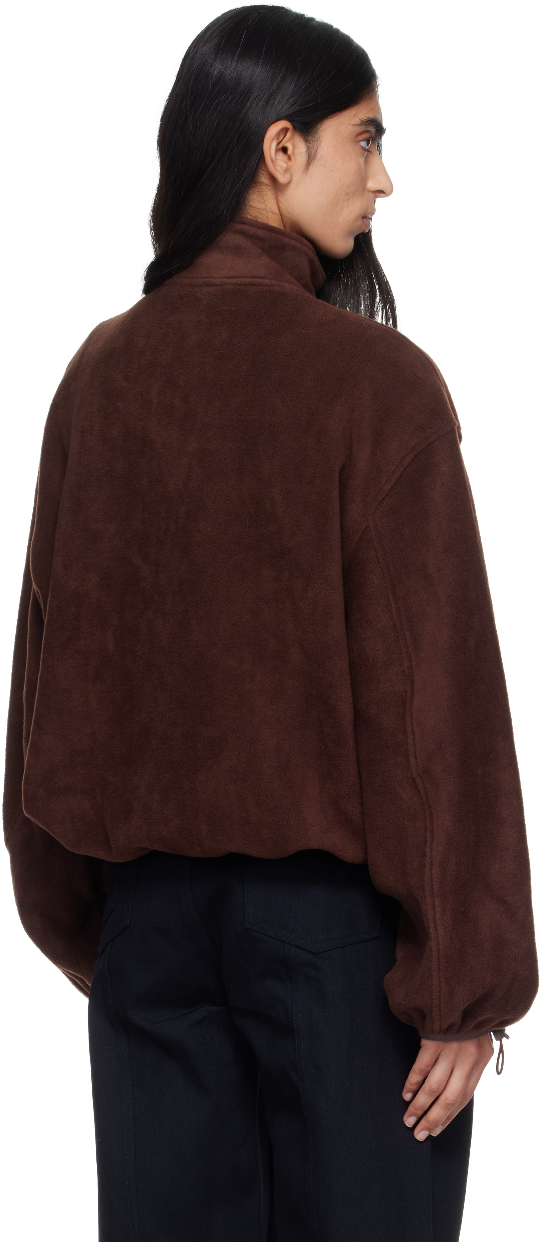 Cecilie Bahnsen - Pull de style anorak Frederik brun