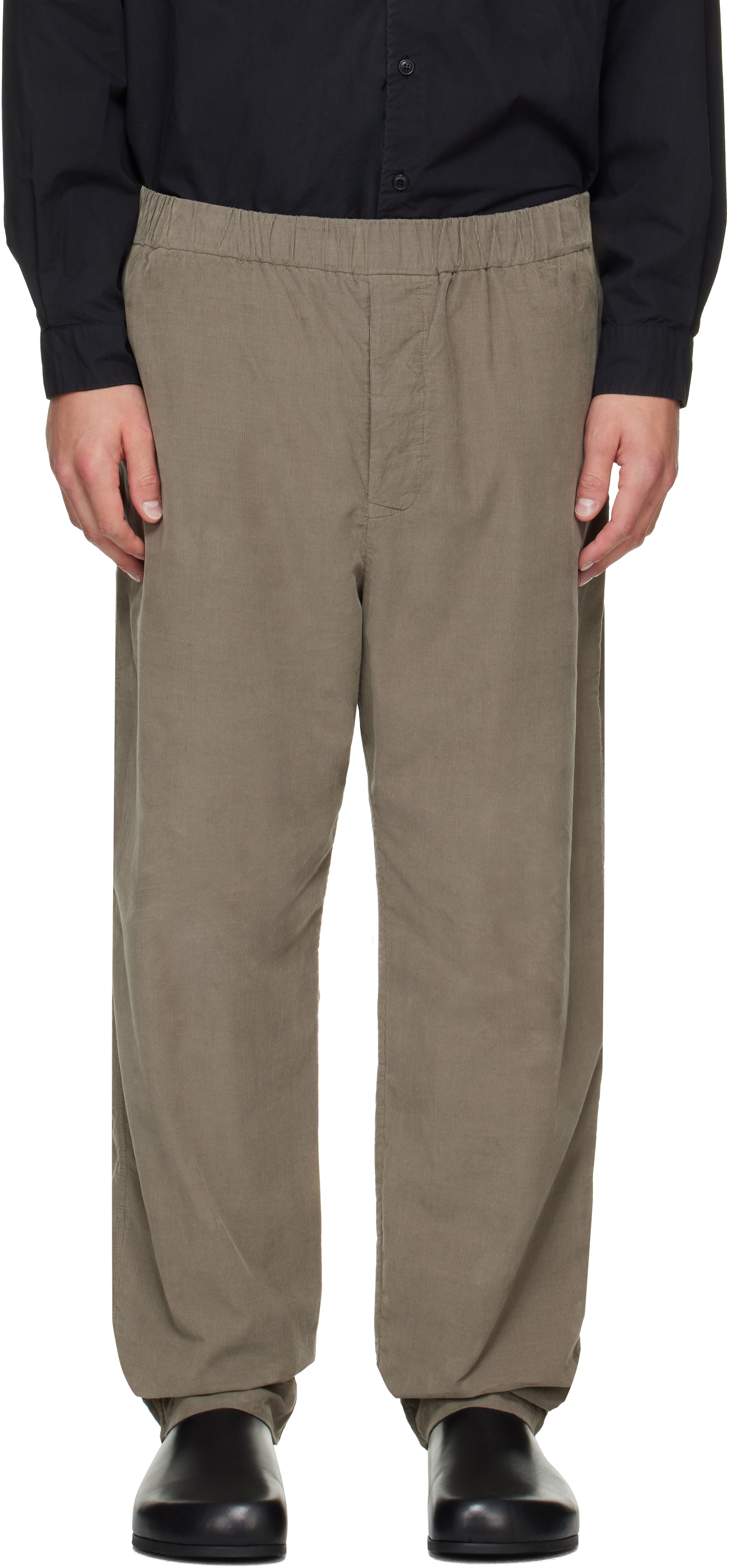 CASEY CASEY - Khaki Jog Ah Trousers
