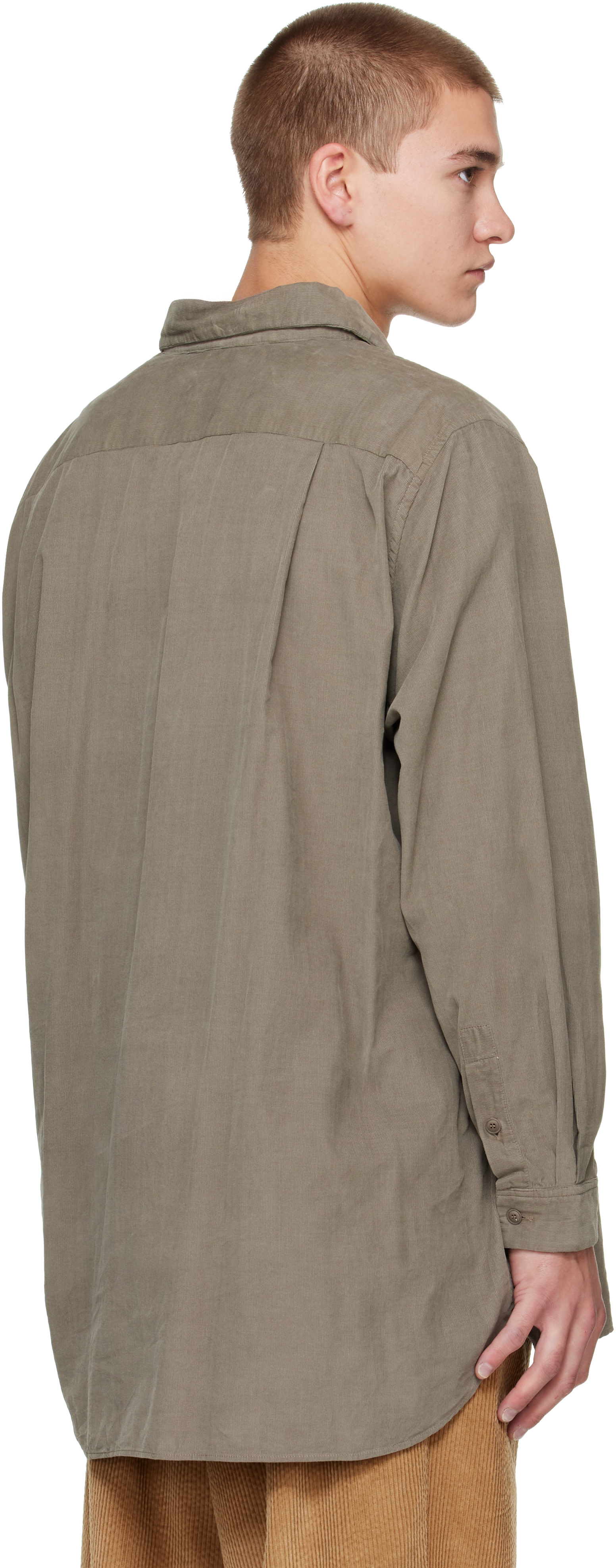 CASEY CASEY - Khaki Ikla Shirt