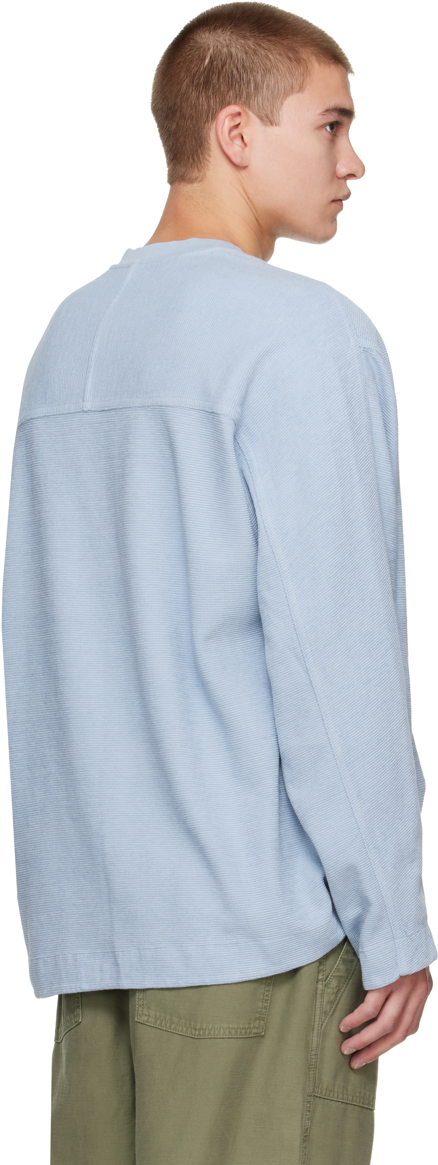 CASEY CASEY - Blue Workwear Sweatshirt