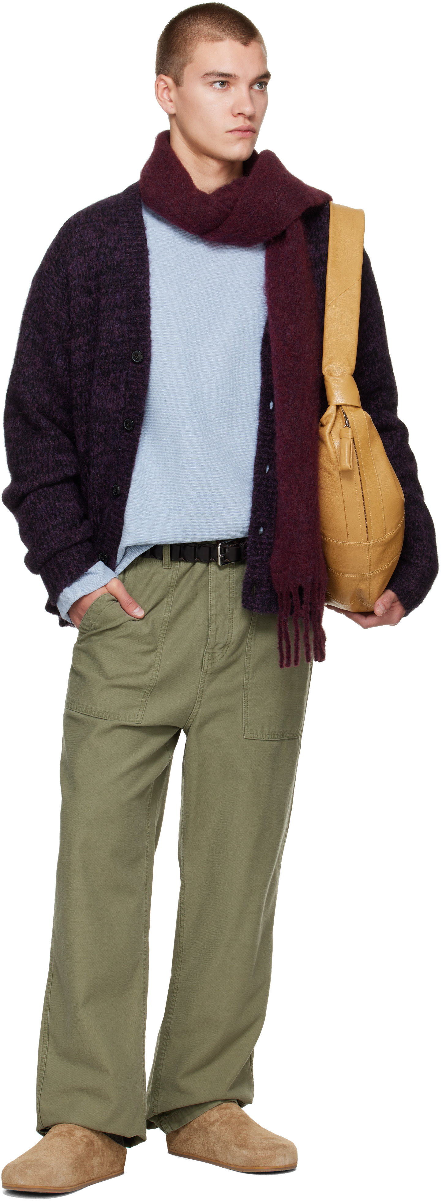 CASEY CASEY - Blue Workwear Sweatshirt