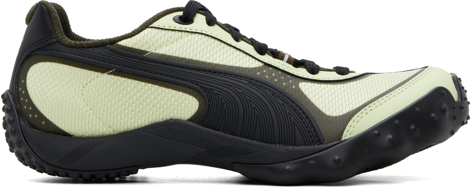 PUMA - Baskets Achillium vert et noir